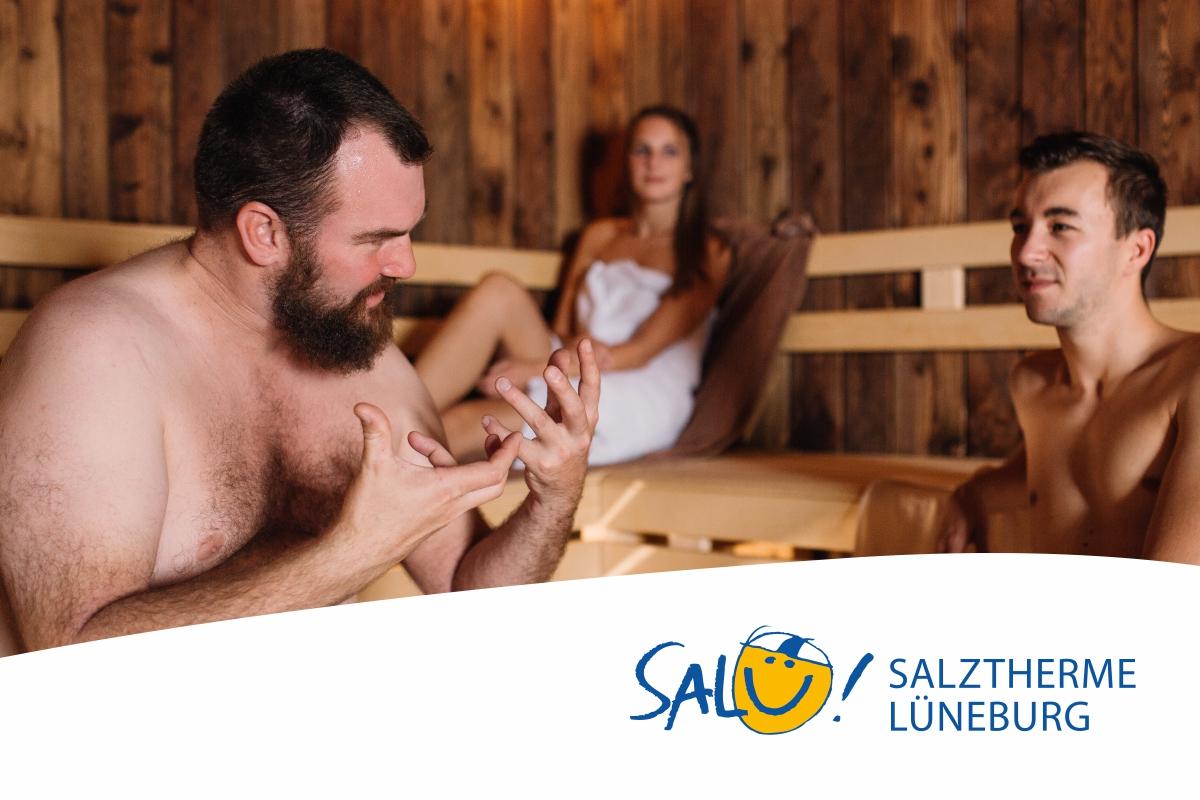 Saunawelt in der Salztherme in Lüneburg