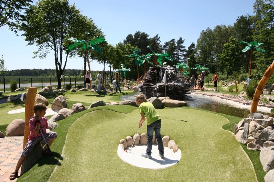 im südsee camp camping kann man dschungel golf spielen