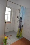 Dusche zur Wärmekabine Erlebnisbauernhof Familie Wehrhoff - Ferienhof