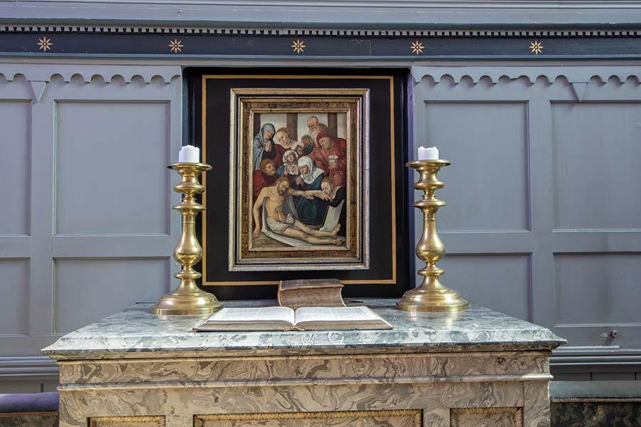 Altar im Nonnenchor des Klosters Lüne
