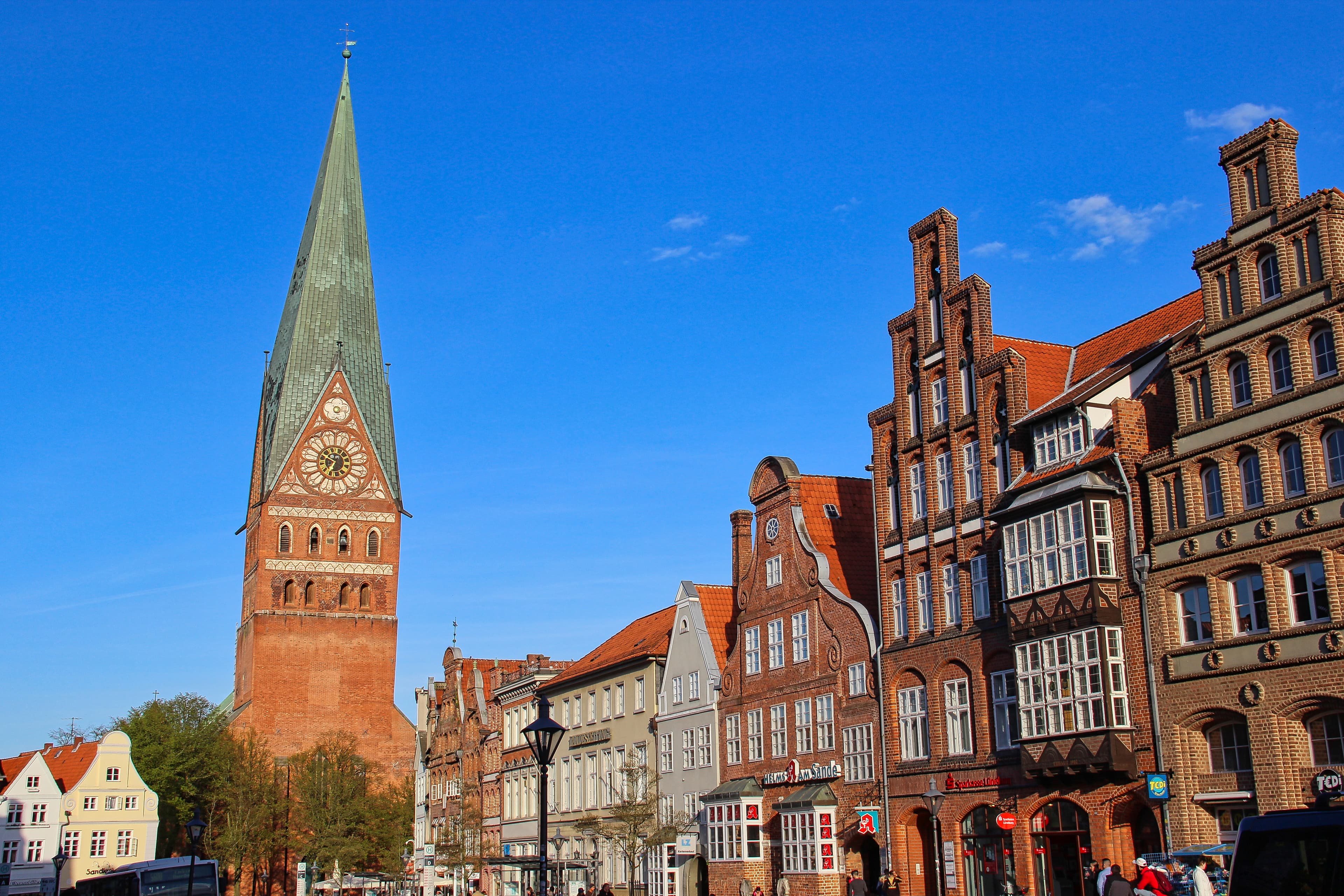 Der schiefe Turm von Lüneburg