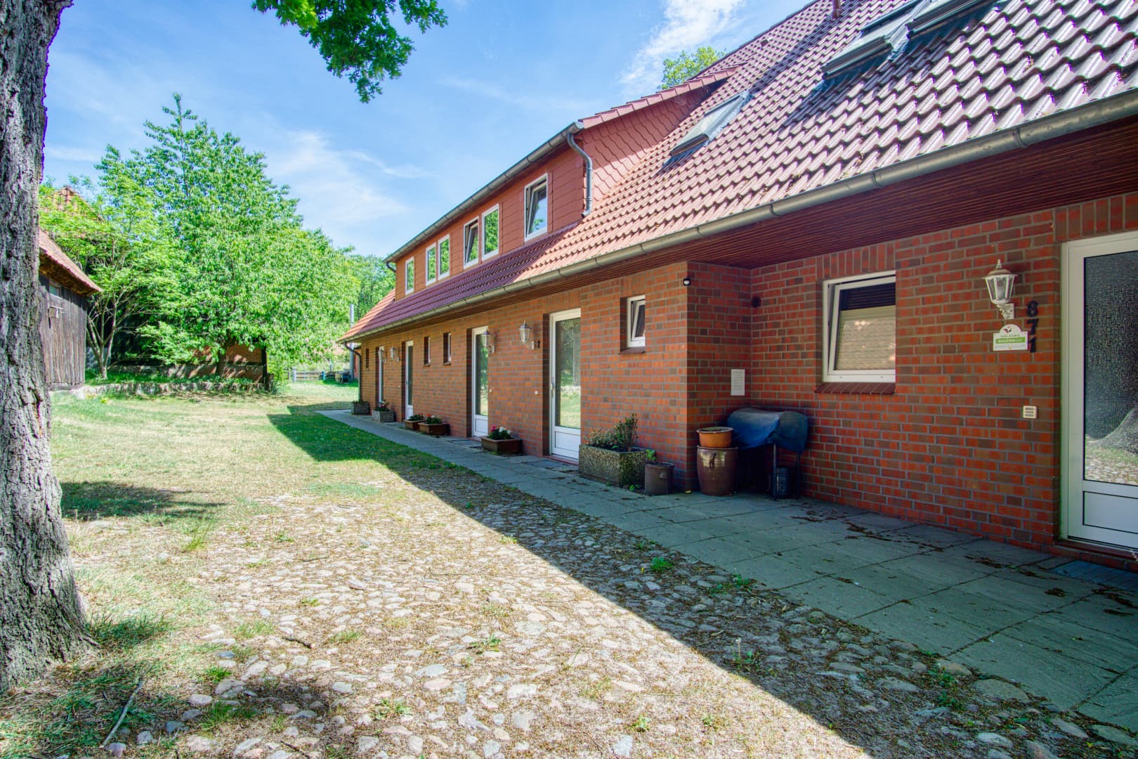 Außenansicht Ferienpension Lindenhof