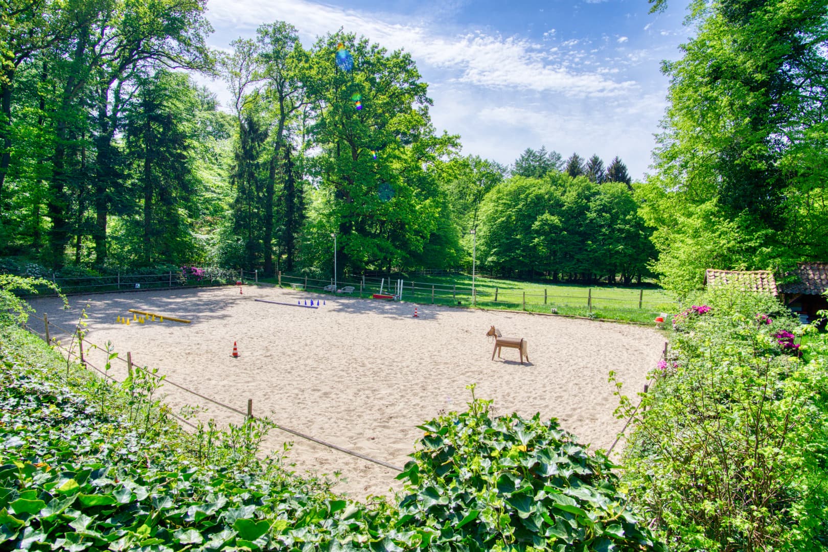 Reitplatz Ferienpension Lindenhof