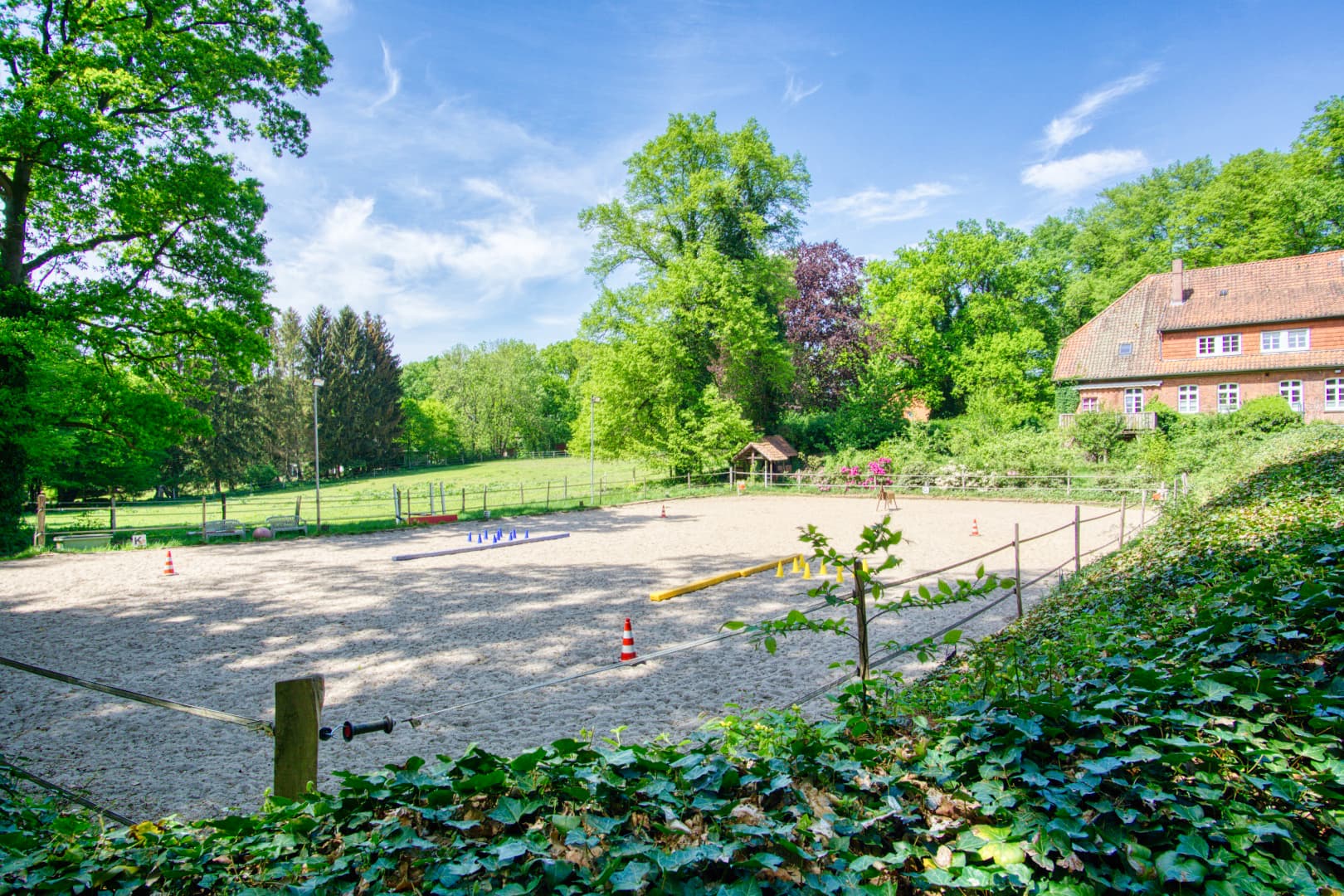 Reitplatz Ferienpension Lindenhof