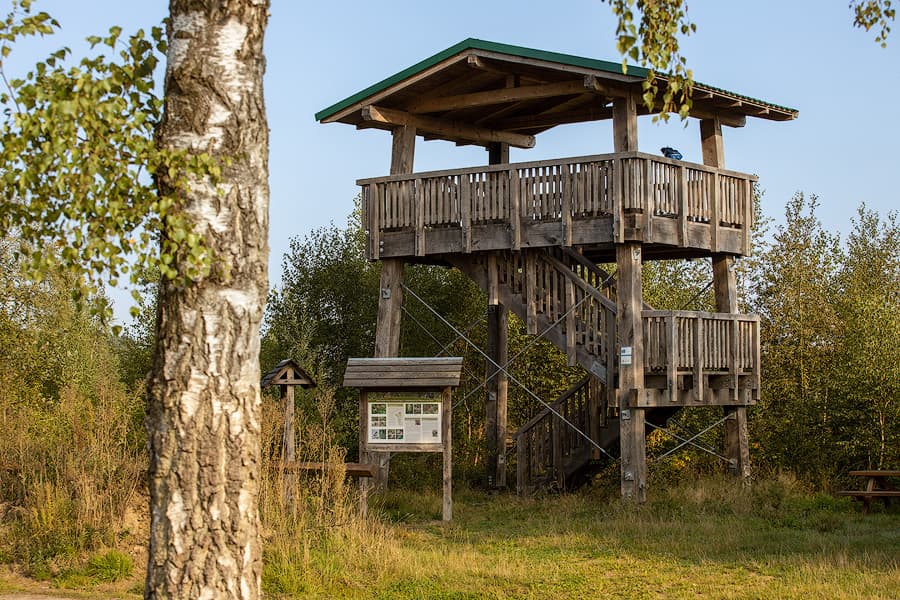 Aussichtsturm im Becklinger Moor