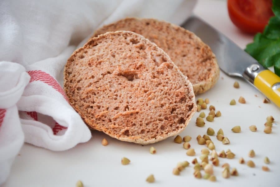Schnelle Buchweizen Brötchen ohne Weizenmehl / Lüneburger Heide