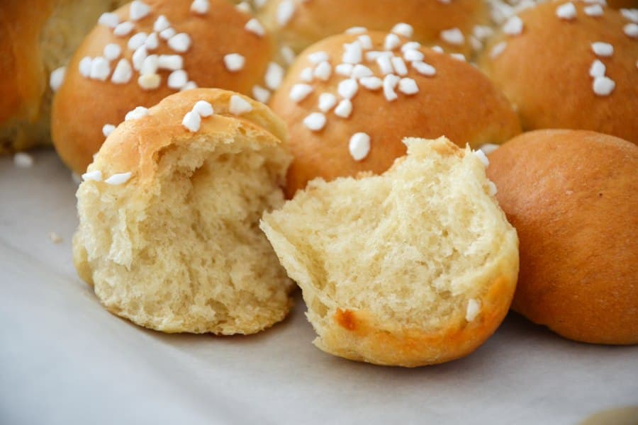 Rezept für ein Osterlamm aus Honig-Hefeteig / Lüneburger Heide