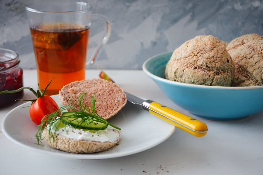 Gesund frühstücken mit Buchweizenbrötchen