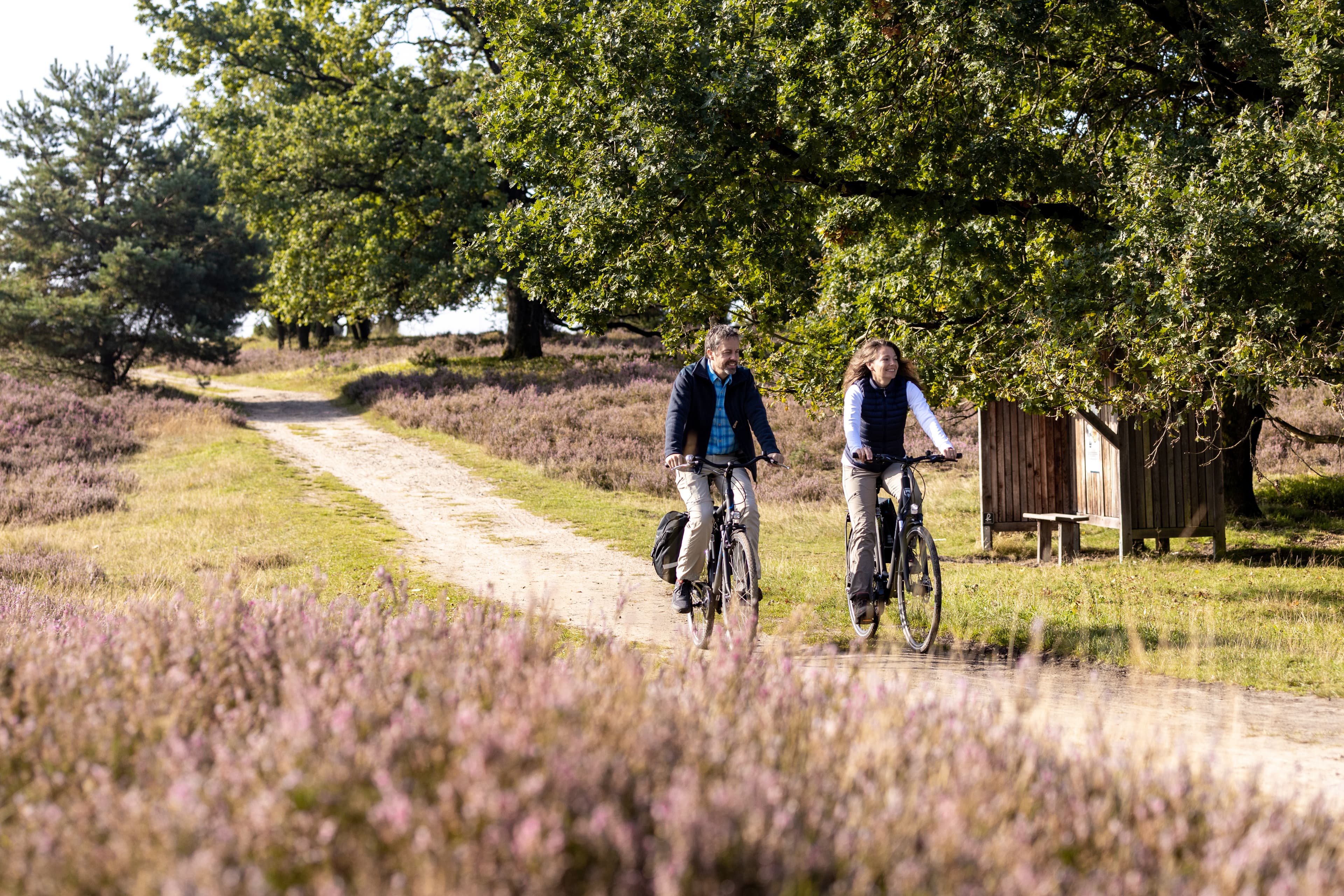 Radfahren in der Lüneburger Heide