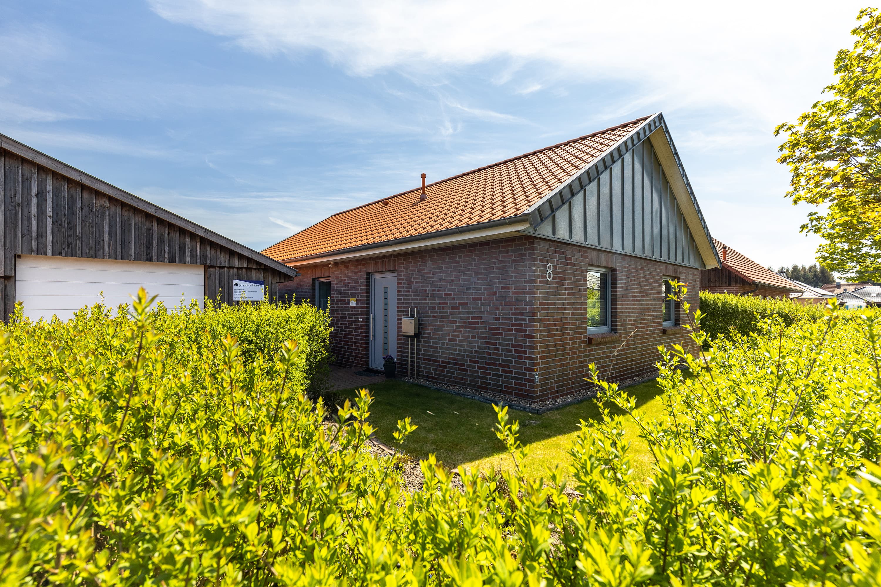 Ferienhaus Südheide Ansicht Nord Hermannsburg