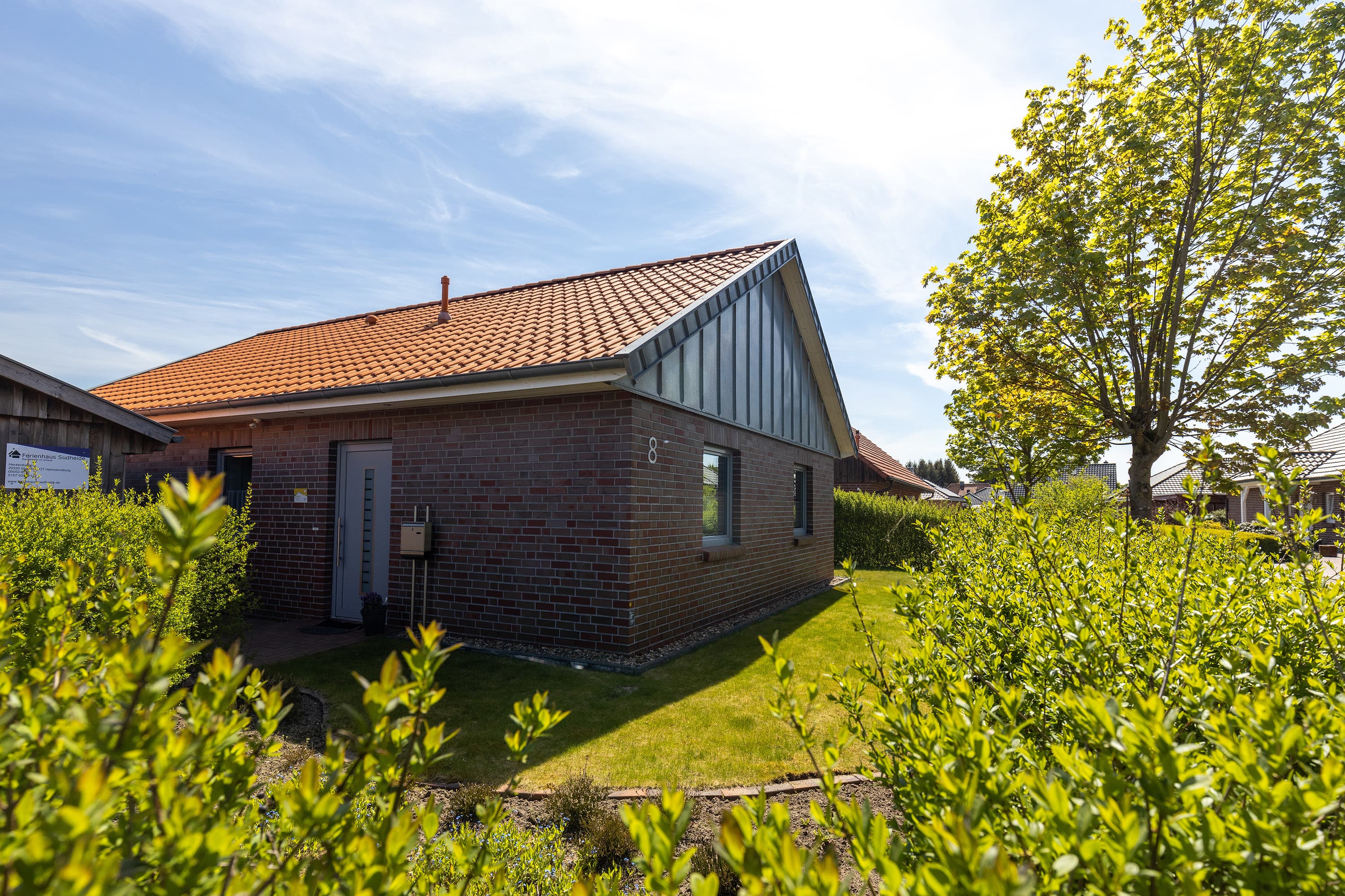 Außenansicht Ferienhaus Südheide in Hermannsburg