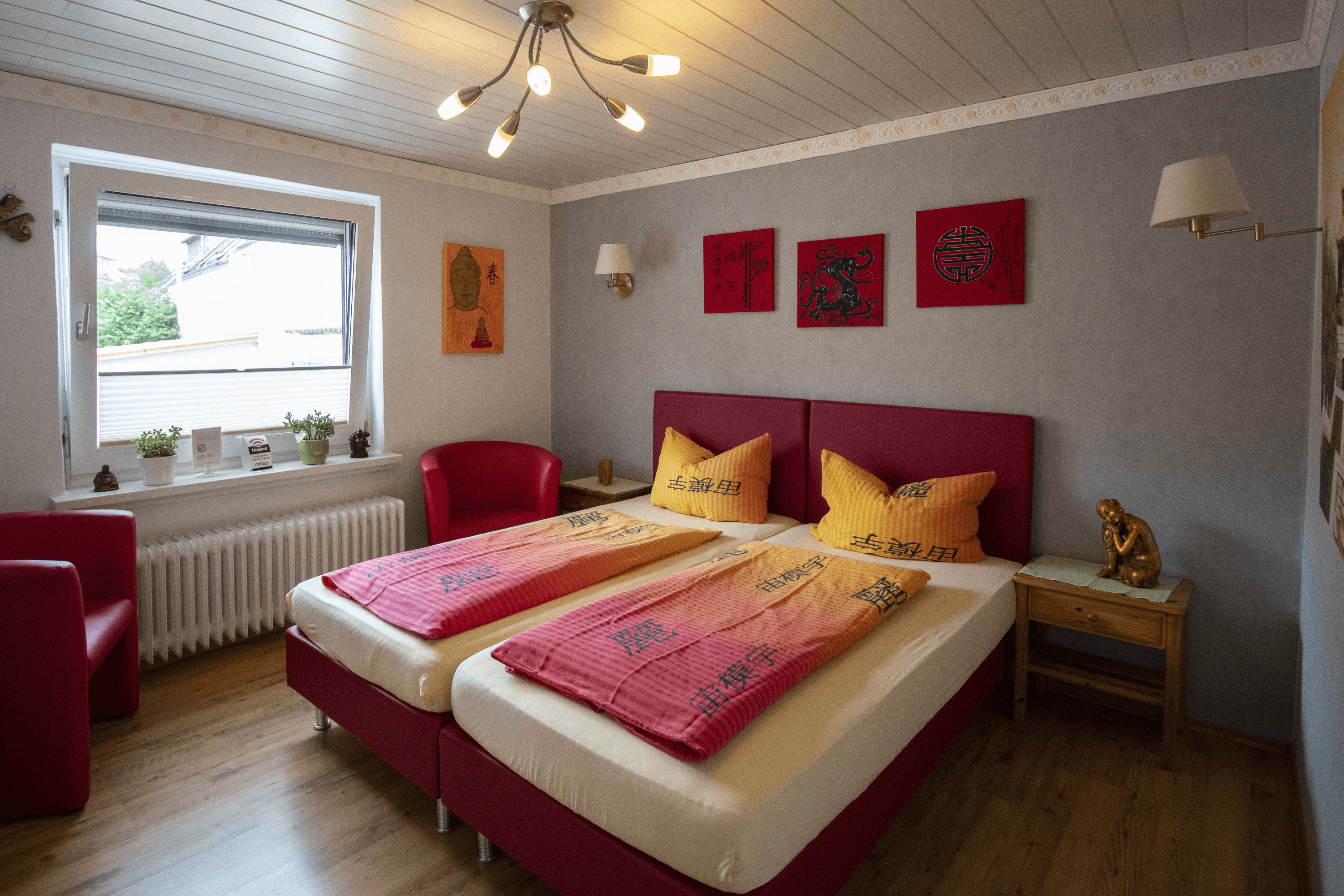 Schlafzimmer in der Ferienwohnung Fritz Dreyer in Celle