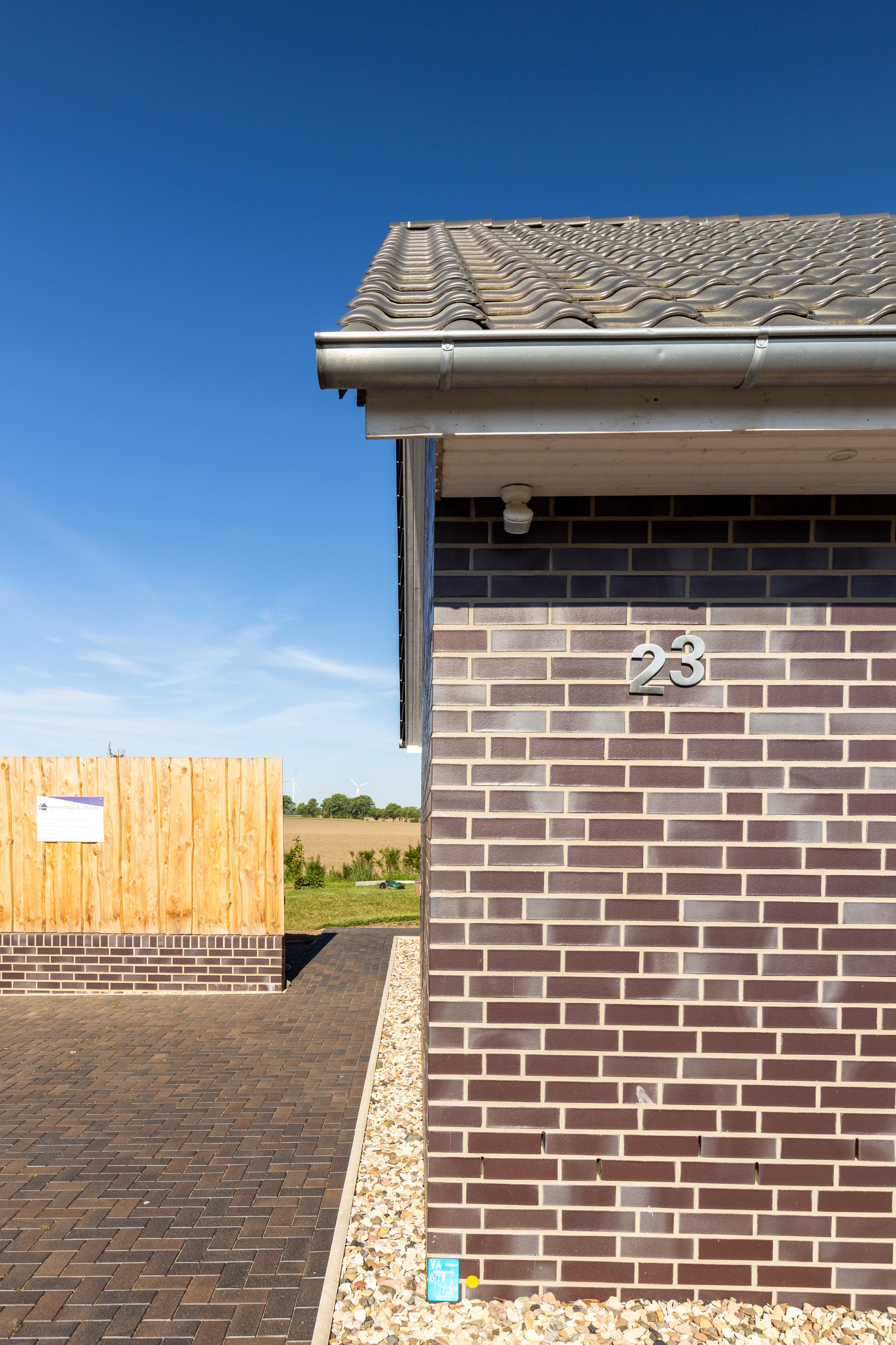 Hausnummer Ferienhaus Südheide in Hermannsburg