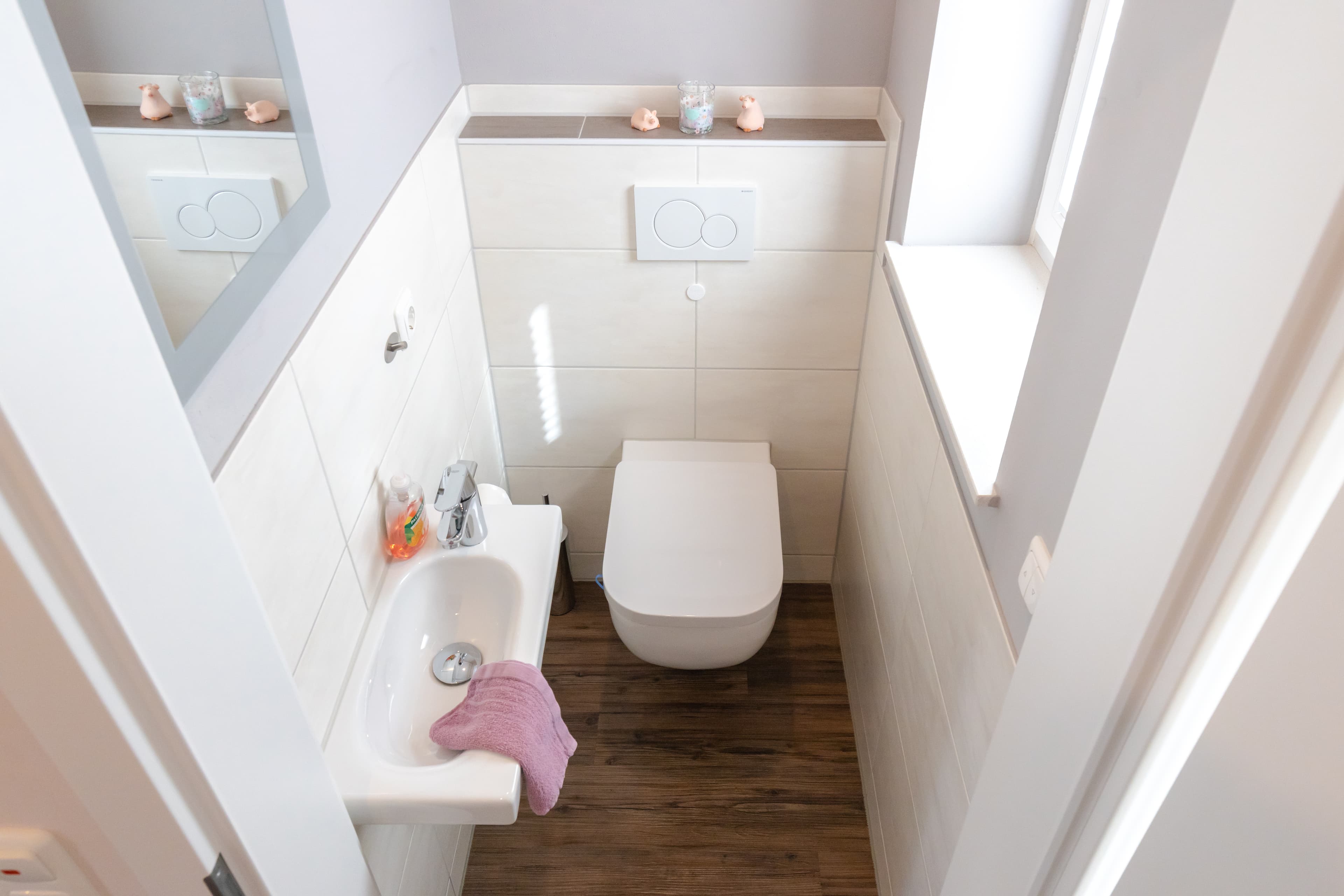 Gäste WC im Ferienhaus Südheide in Hermannsburg