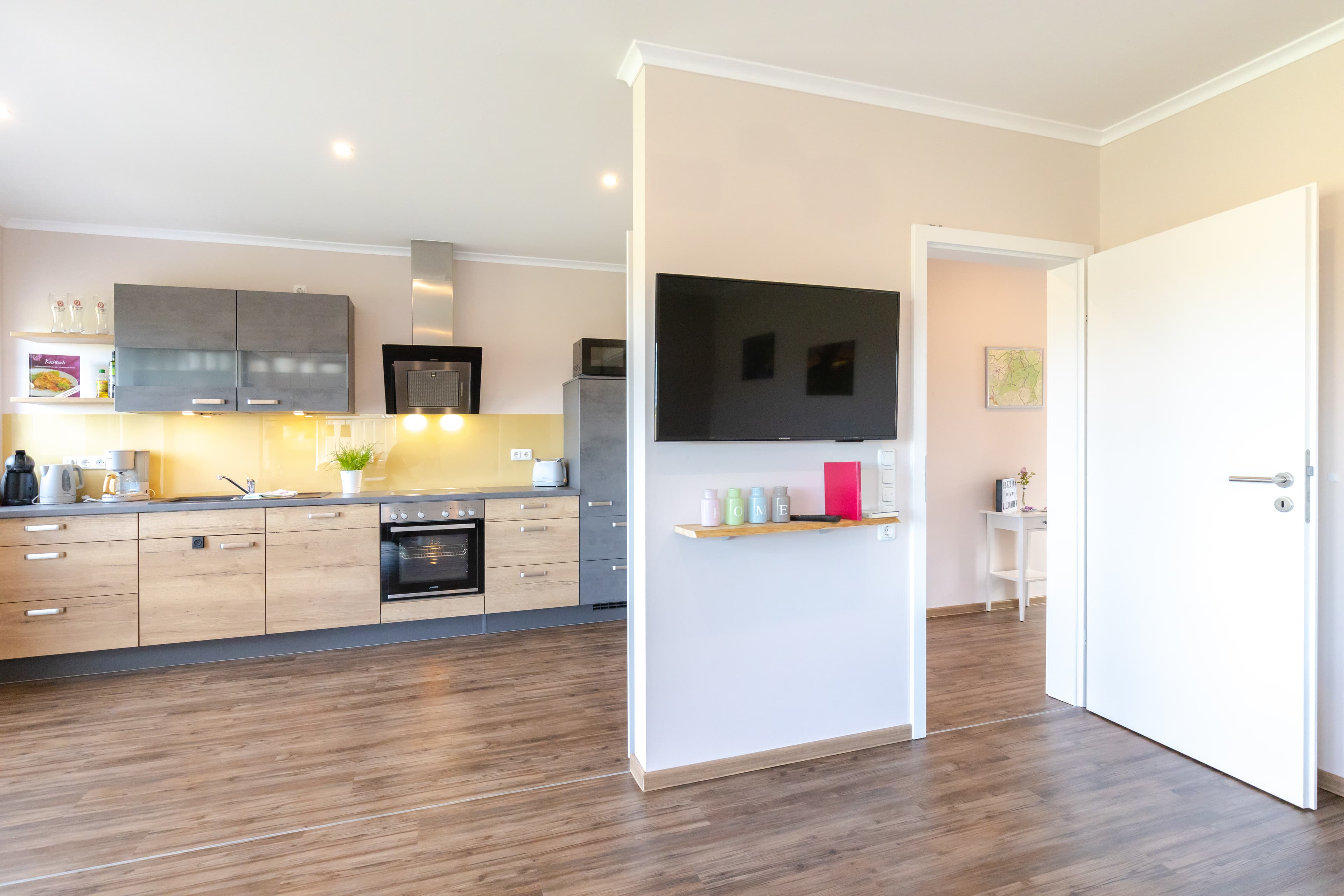 Wohnzimmer im Ferienhaus Südheide in Hermannsburg