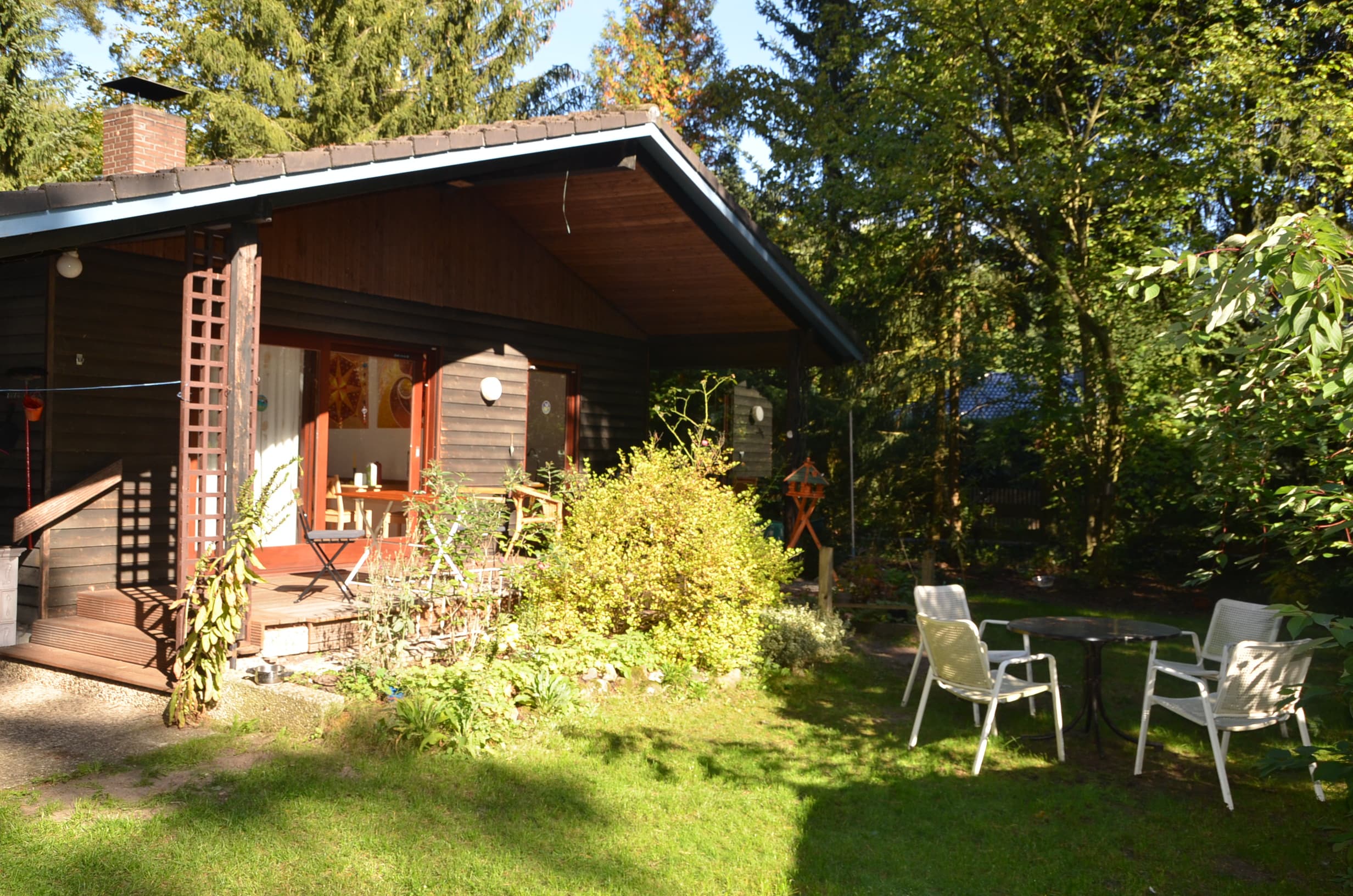Terrasse mit Garten