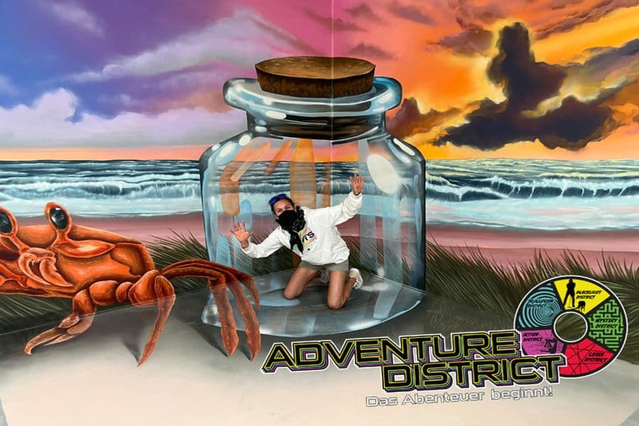 Adventure District Bispingen 3D TrickArtBeach