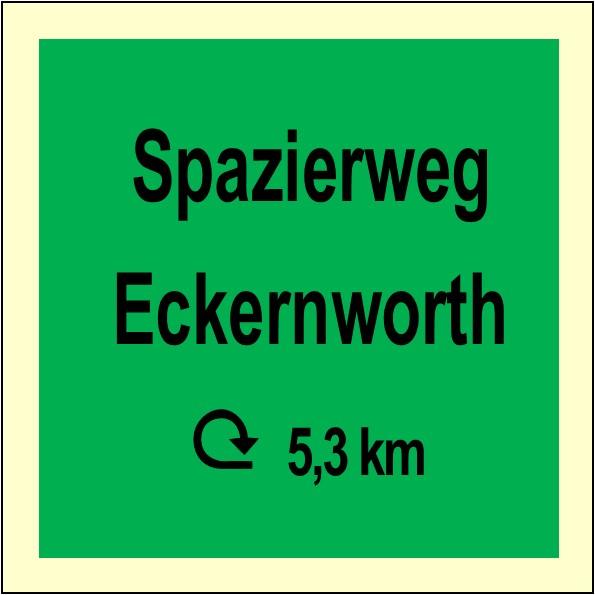 Spazierweg Eckernworth Logo