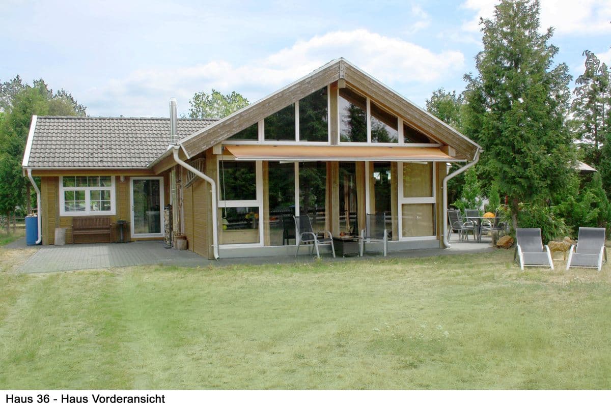 Außenansicht Ferienhaus Marderfang 36 Müden Örtze