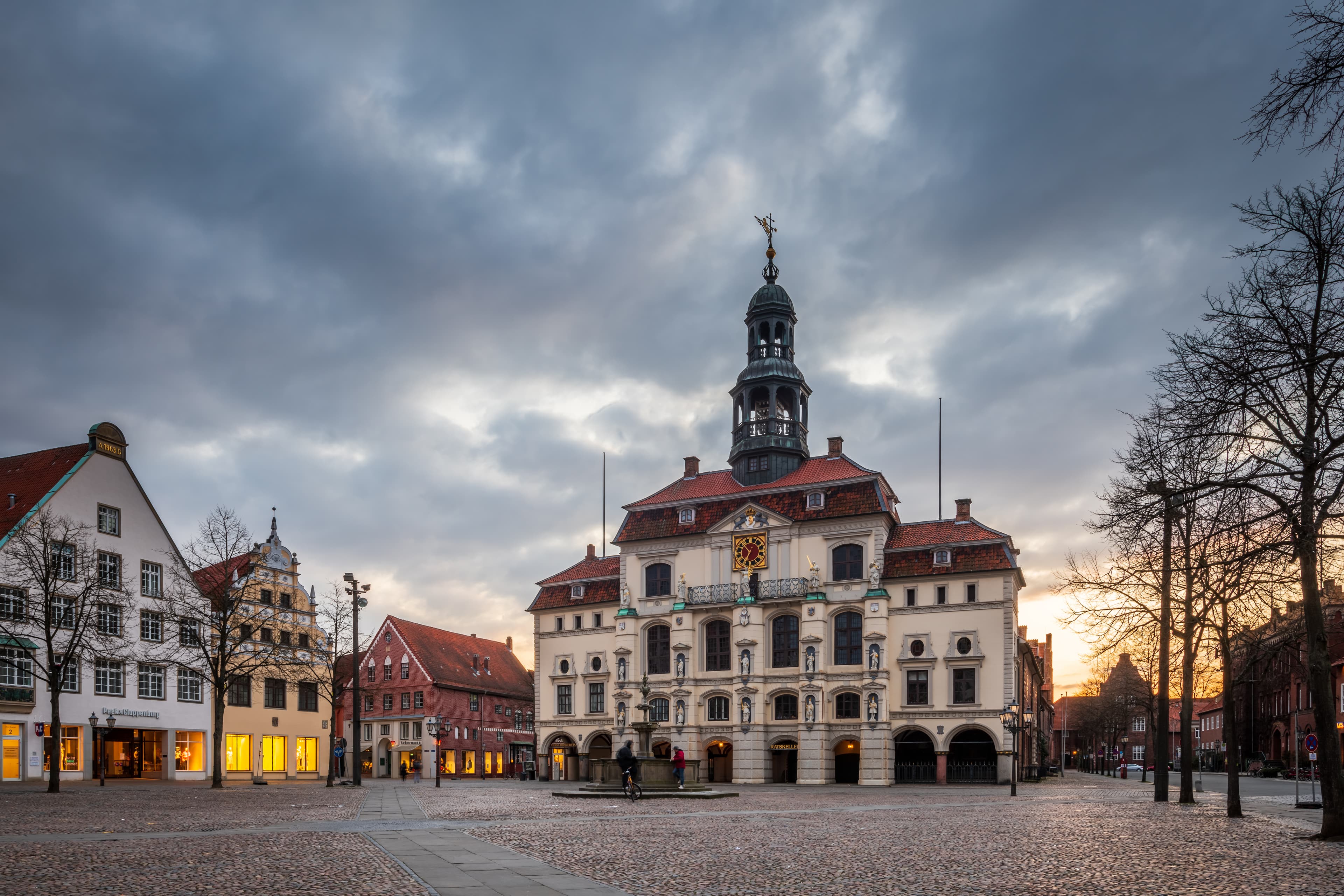 Lüneburger Rathaus, eines der größten in Deutschland