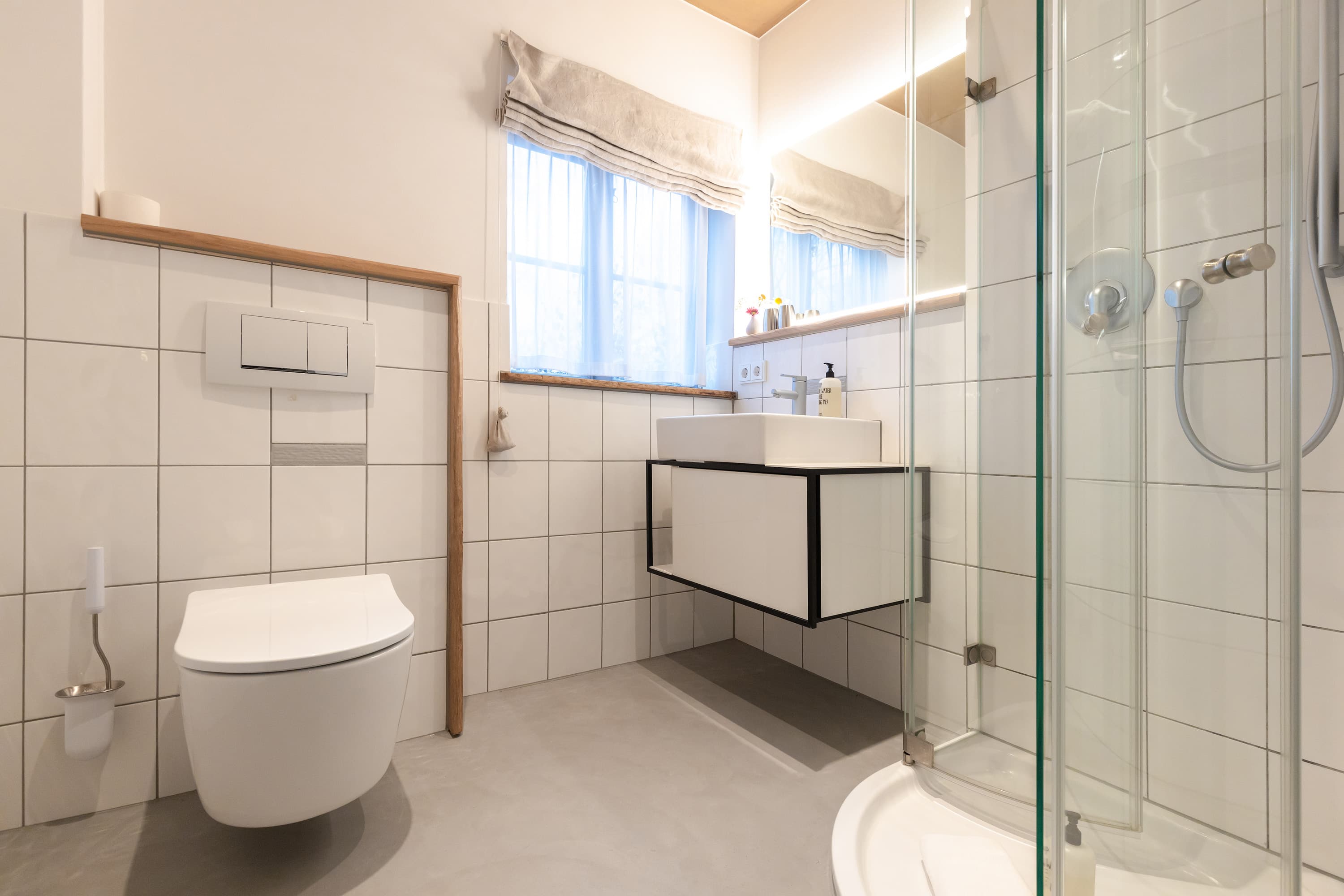 Biohotel Wildland Natural Resort Zimmer Naturhotel Badezimmer