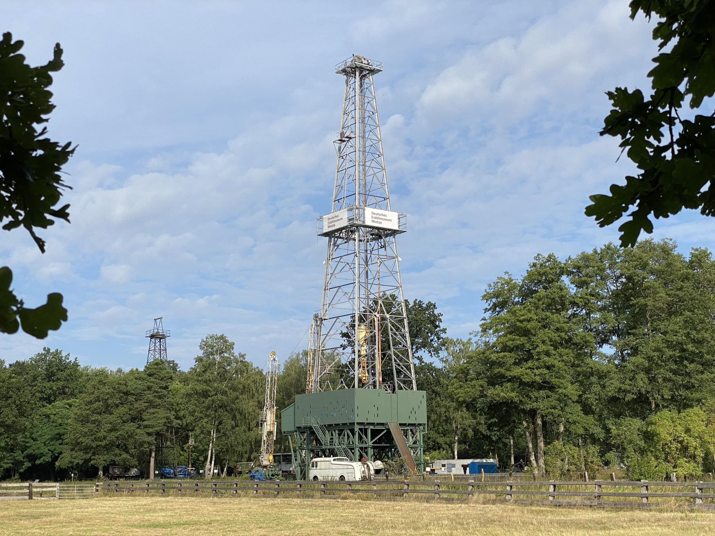 Der Turm 70 - Originaler Bohrturm