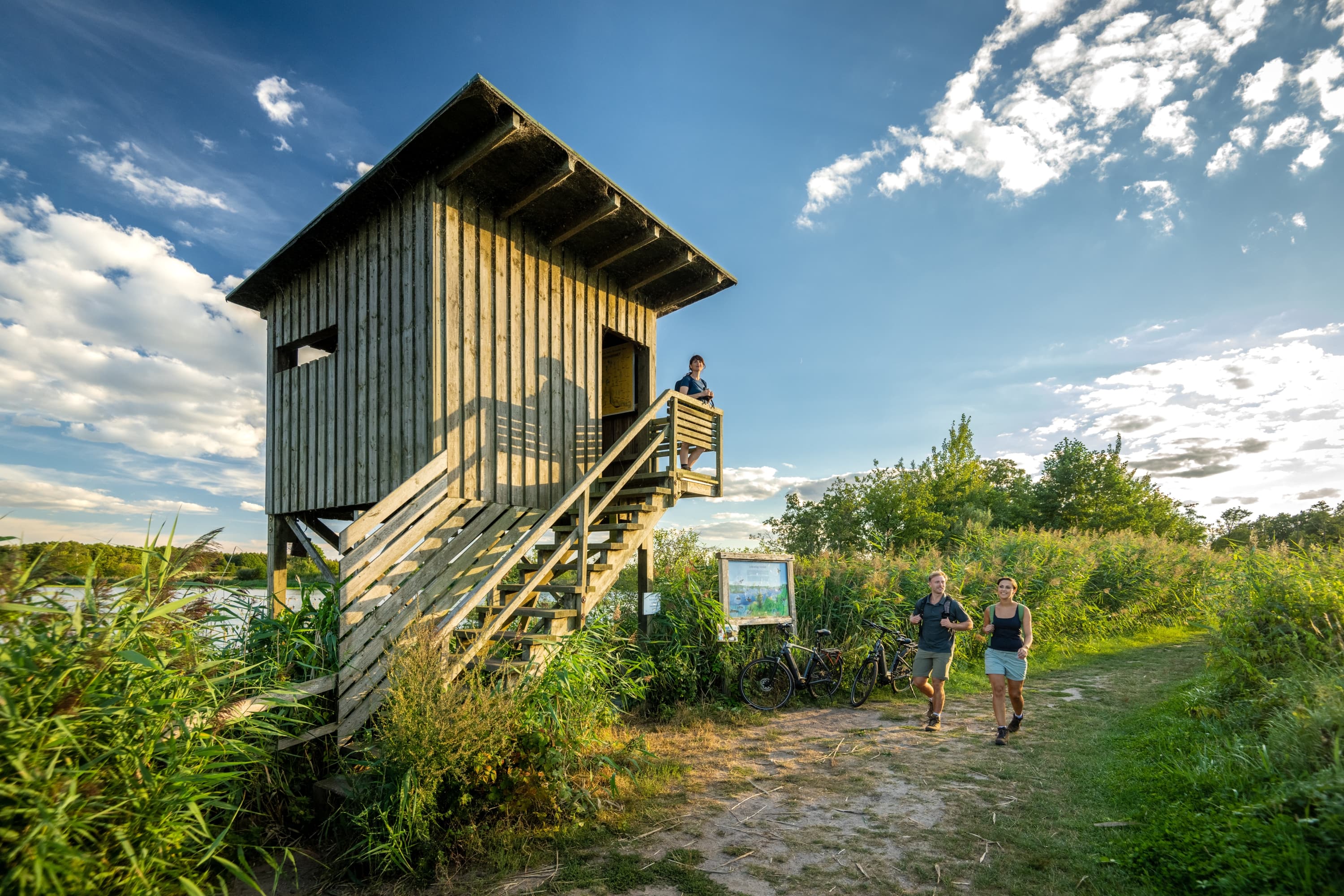 Der Aussichtsturm am Rundwanderweg