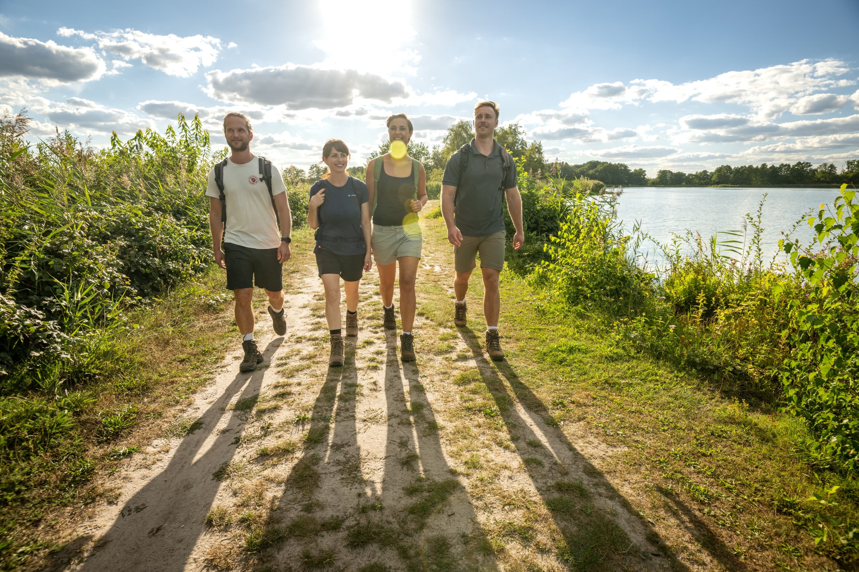 Wandern zu jeder Jahreszeit an den Seen in Meissendorf