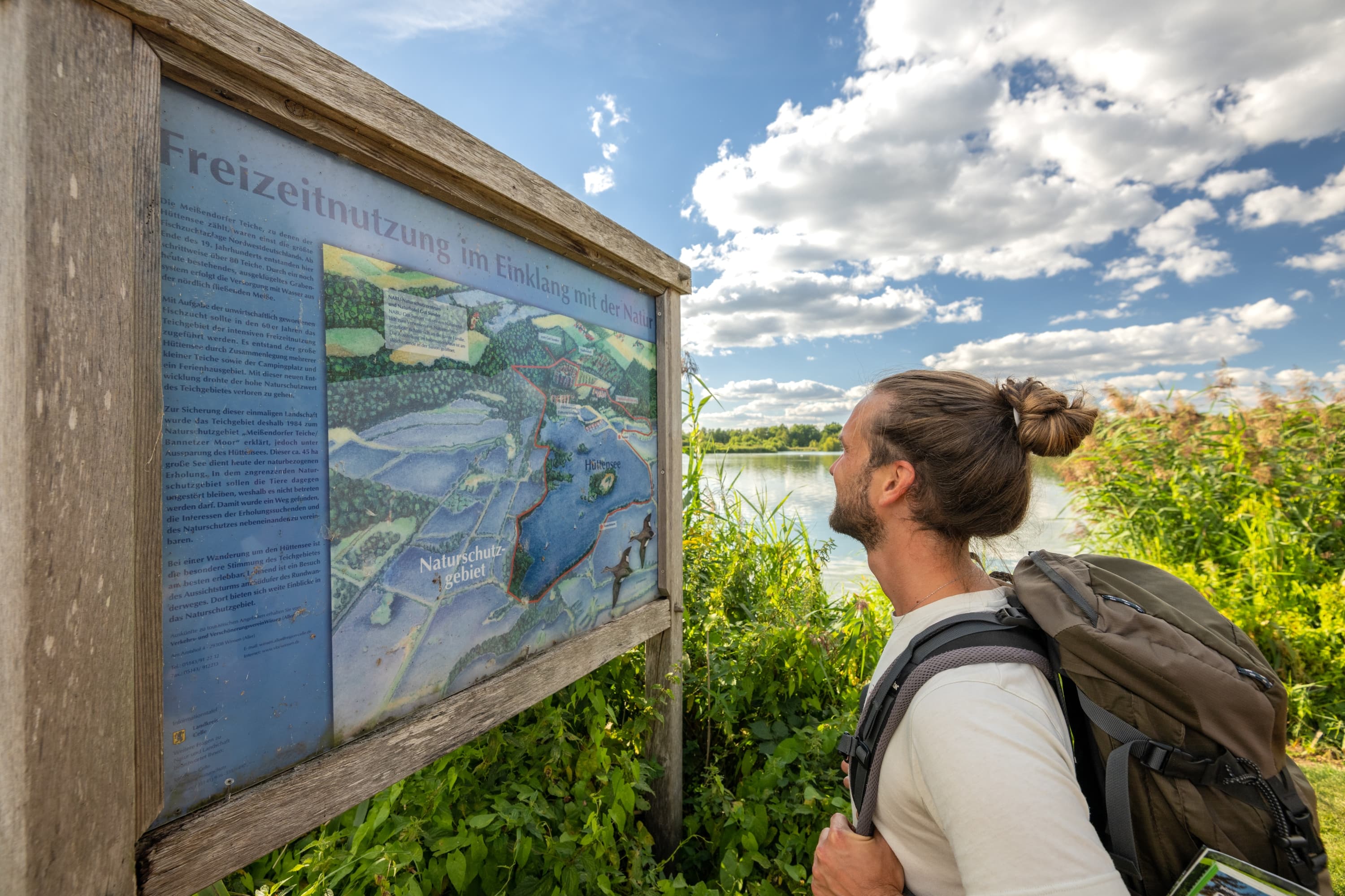 Wandern entlang der Meißendorfer Teiche