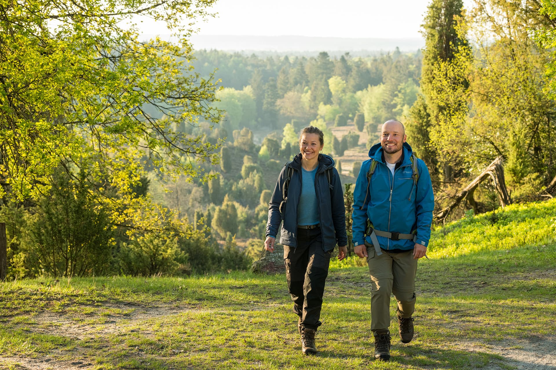 Wandern am Totengrund in der Lüneburger Heide