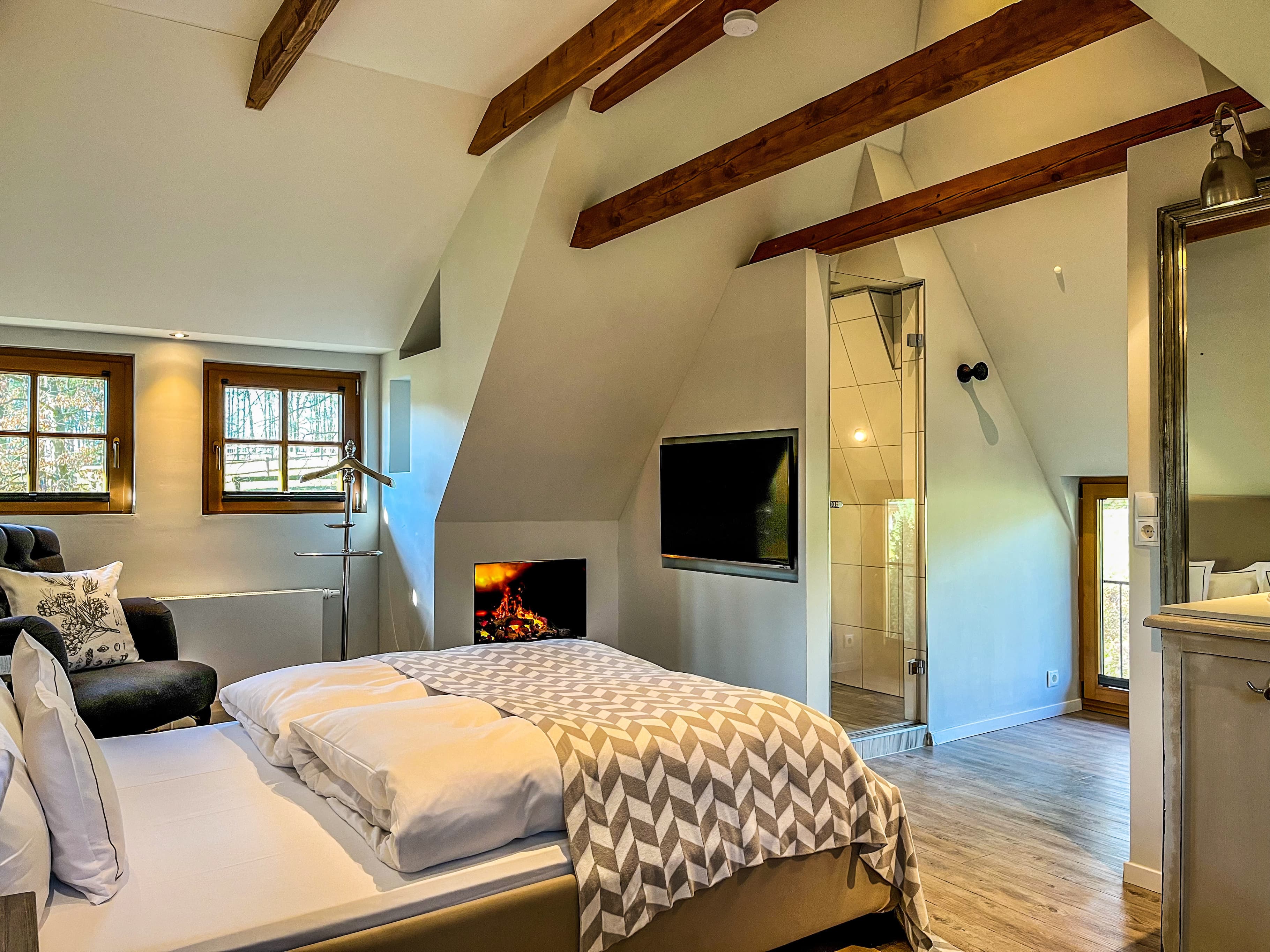 Suite unter Reet im Hotel Stimbekhof Bispingen