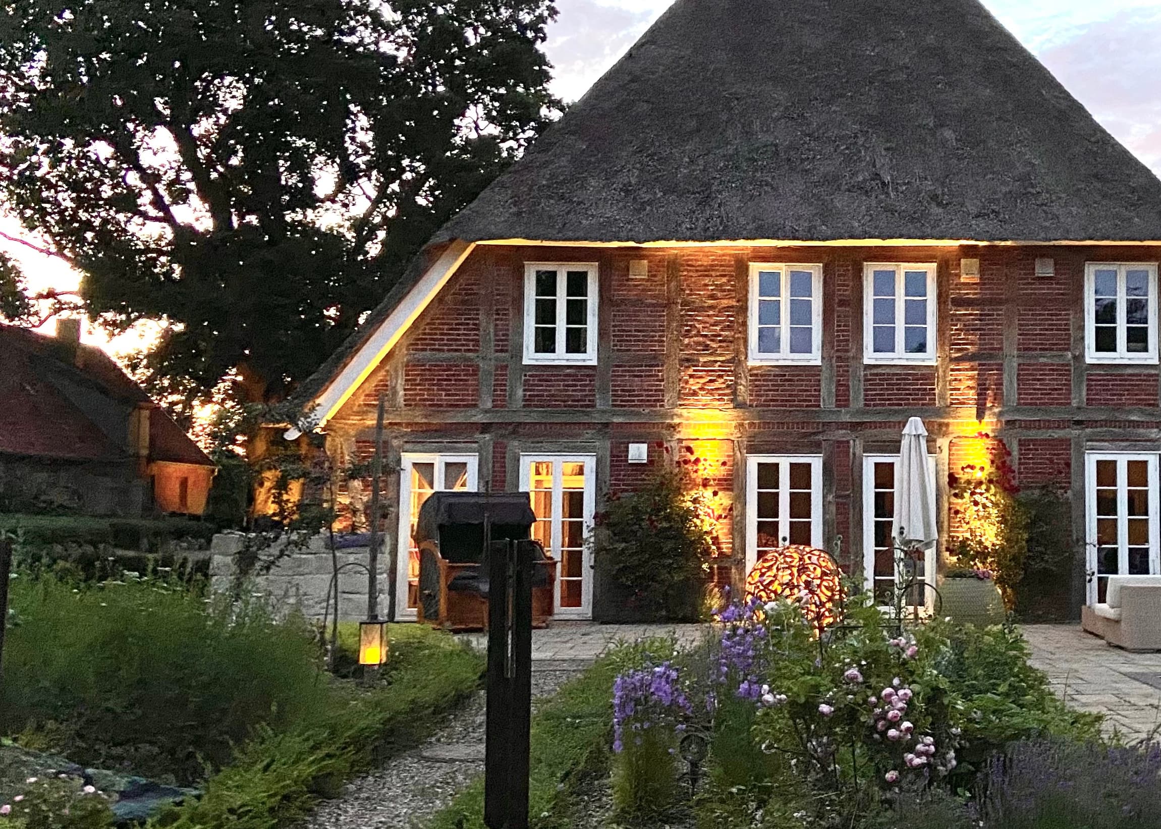 Ferienwohnung im Reetdachhaus