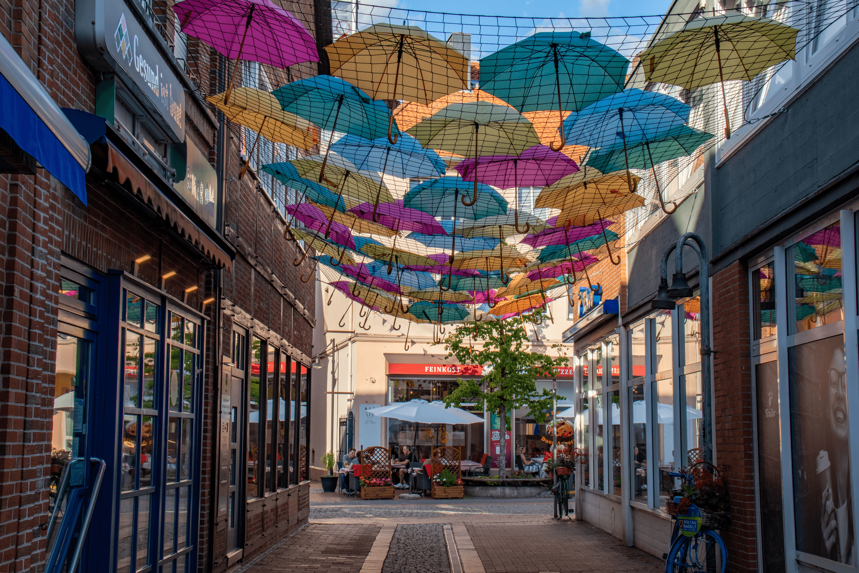 so manche Überraschung wartet in der Fußgängerzone Soltau