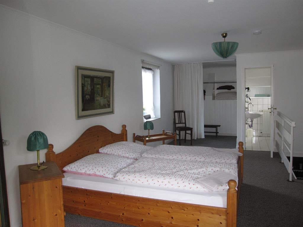 Schlafzimmer in der Ferienwohnung Eckardt in Bispingen