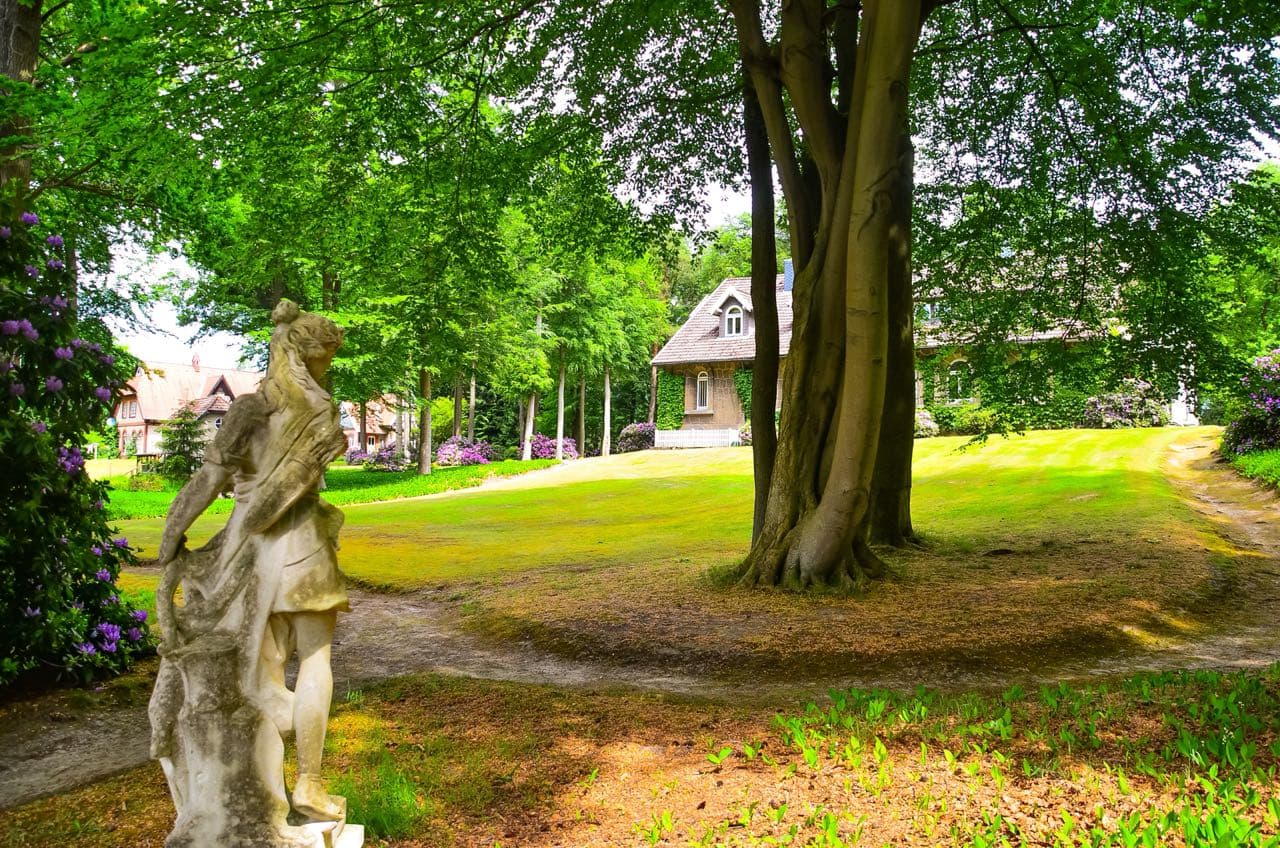 Garten des Herrenhaus in Suderburg