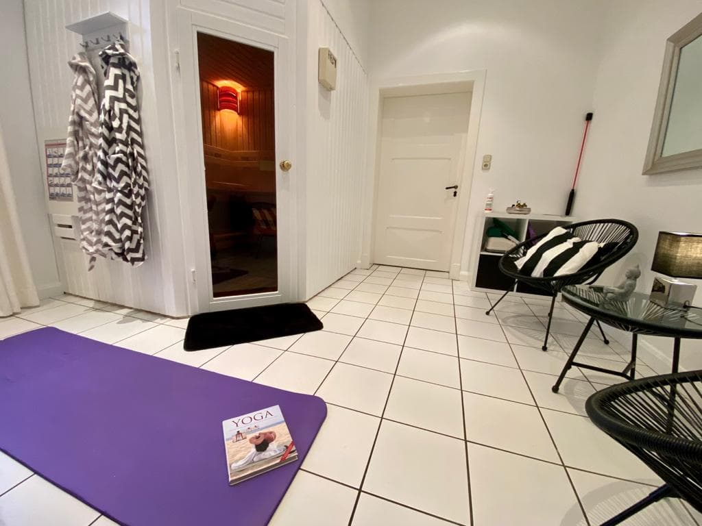 Saunaraum in dem Herrenhaus in Suderburg