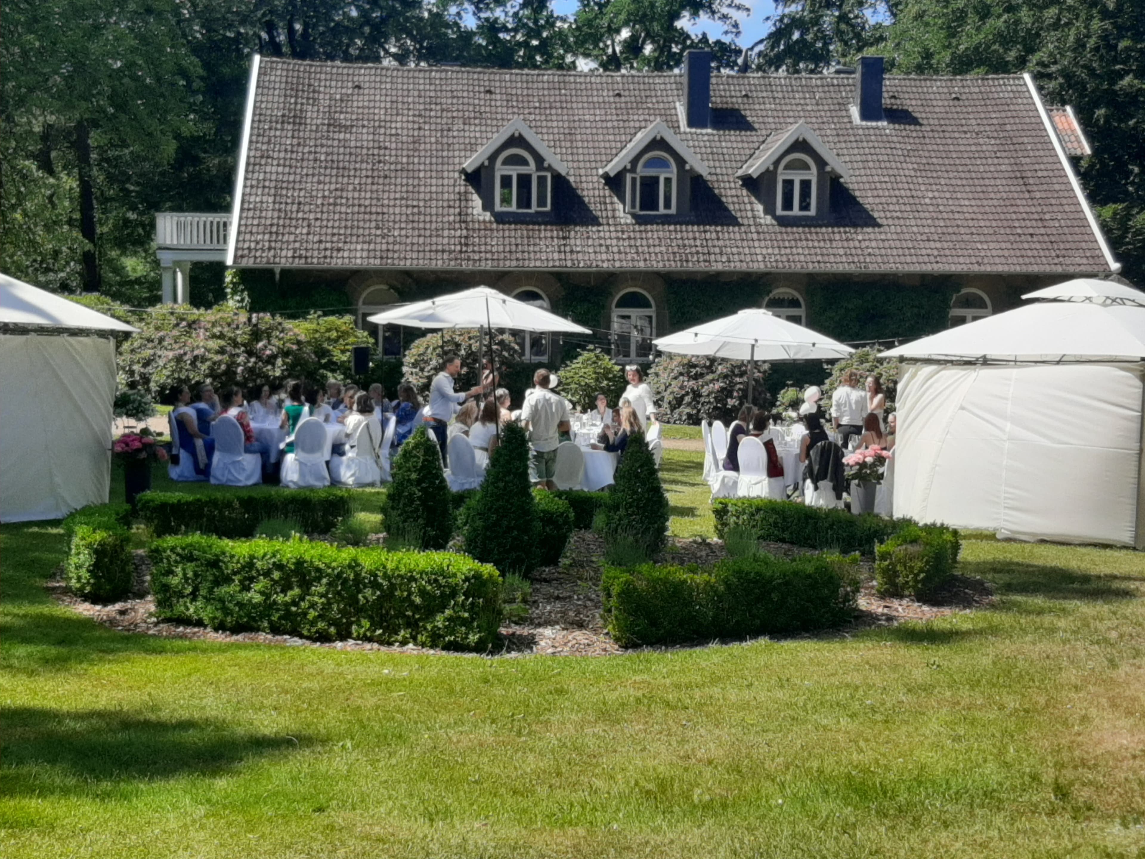 Veranstaltung am Herrenhaus in Suderburg