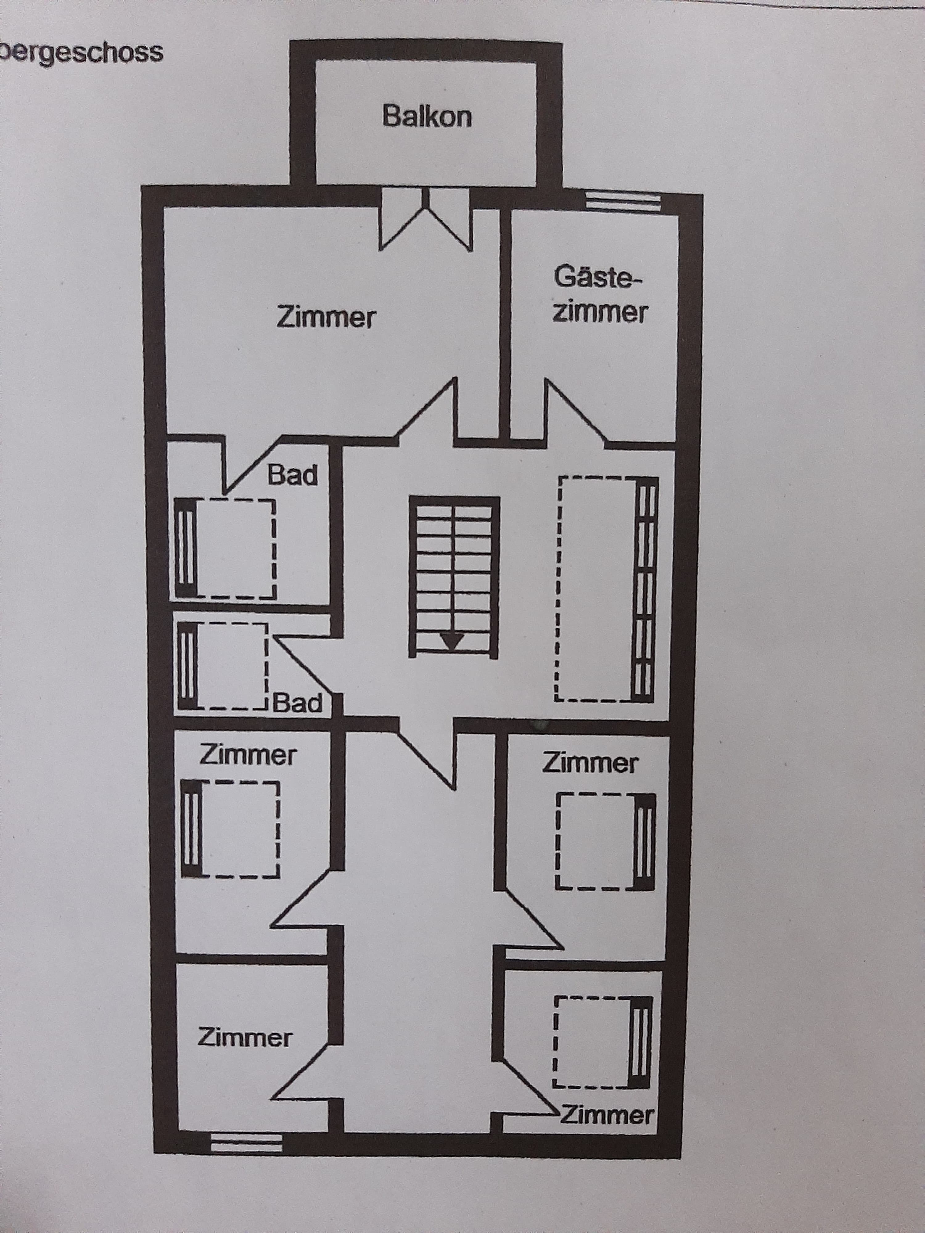 Grundriss des Herrenhaus in Suderburg