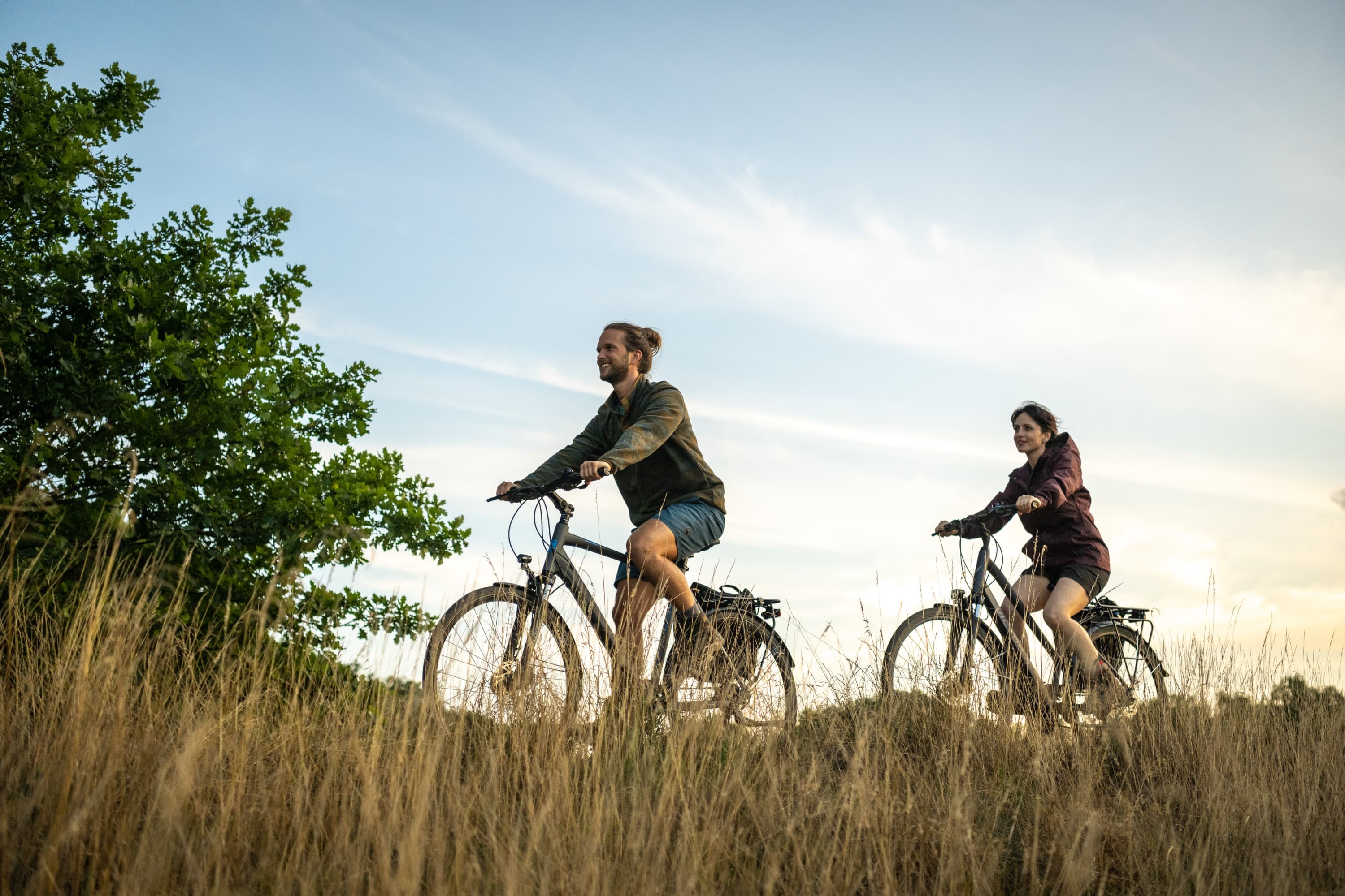 Radfahren durch die Region Celle