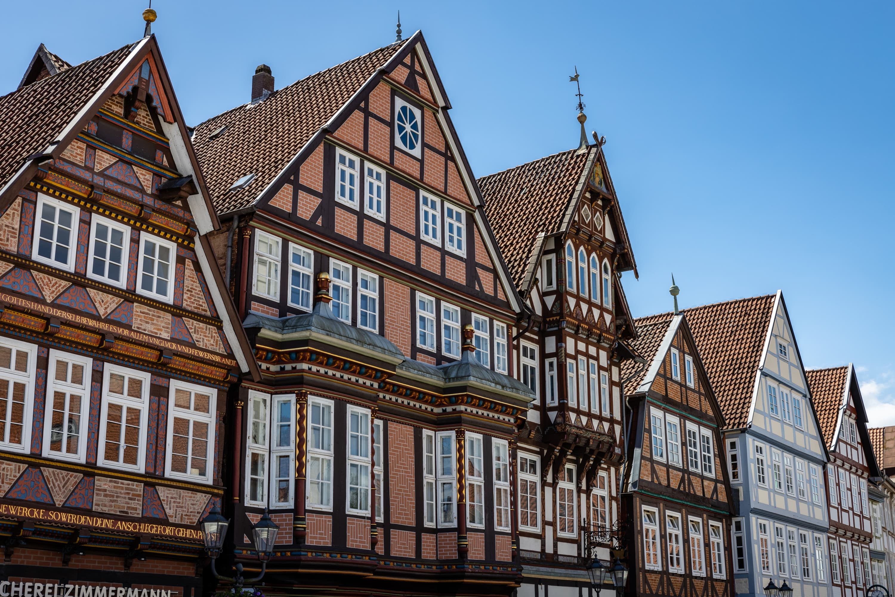 Fachwerk-Ensembles in der Celler Altstadt