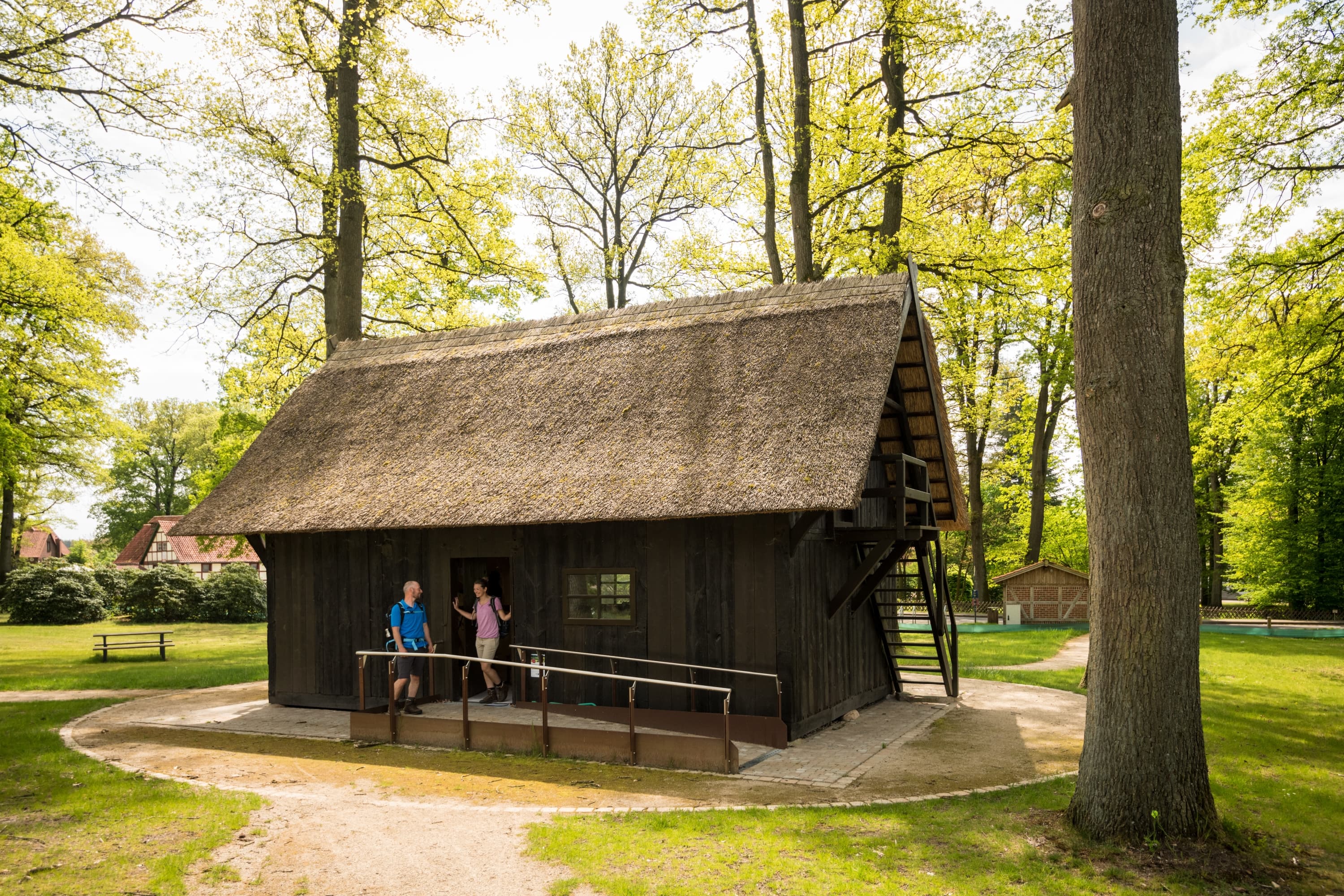 Am Treppenspeicher in Lutterloh