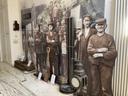 Bahnarbeiter Lokschuppen im Museumsdorf Seppensen