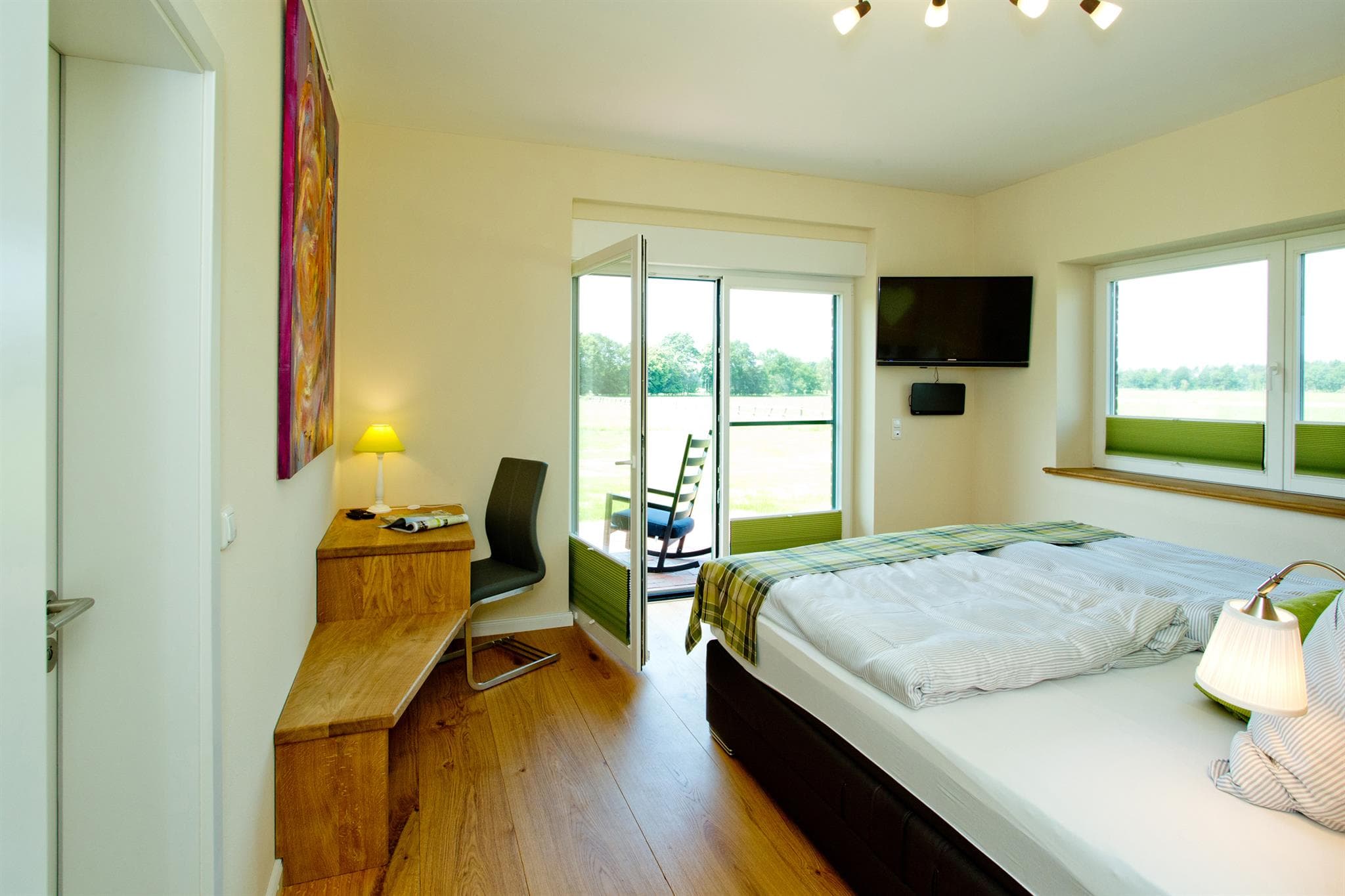 Schlafzimmer Mein Heide Landhaus