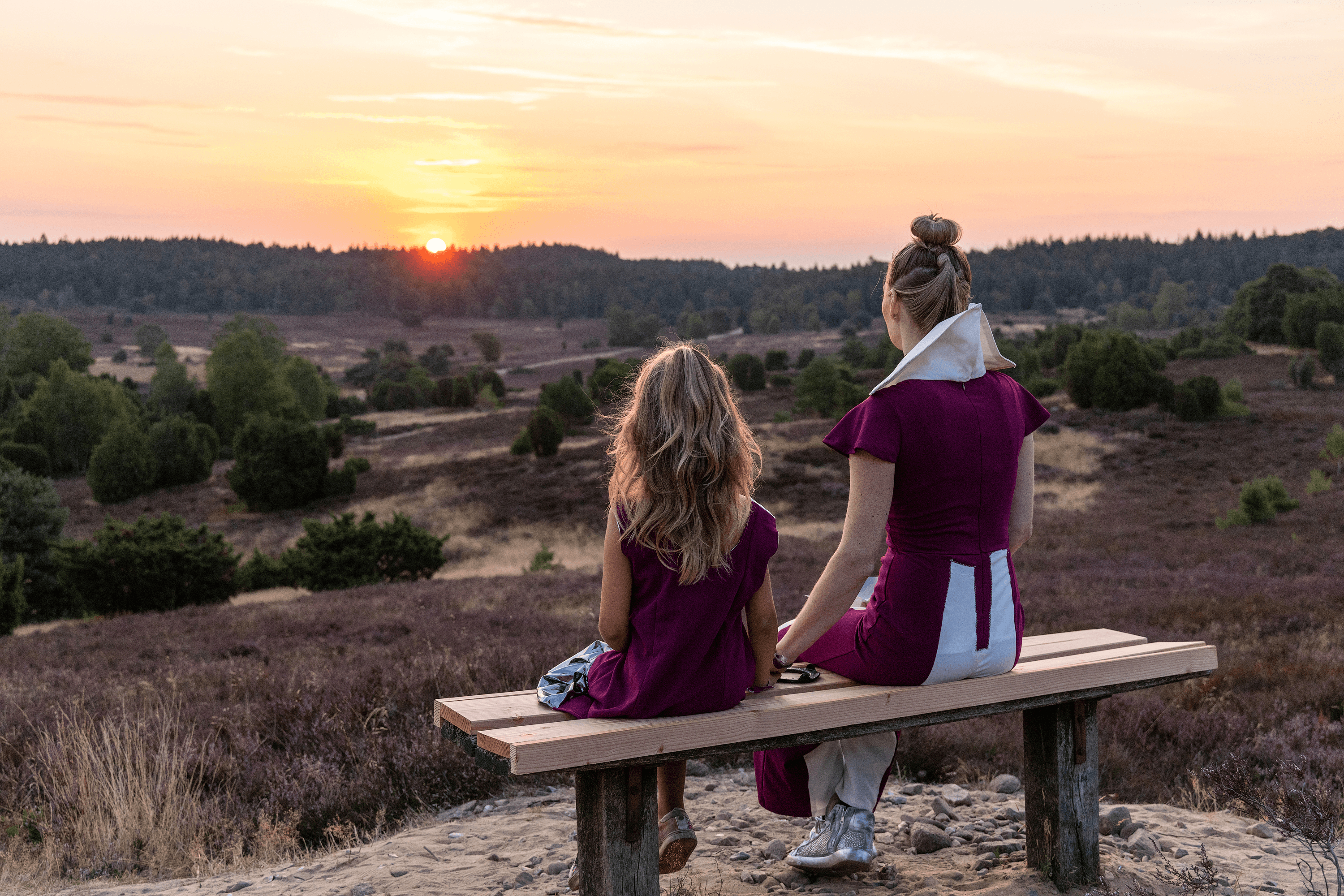 Der Turmberg ist das Ziel eines Glückspfades durch die Lüneburger Heide