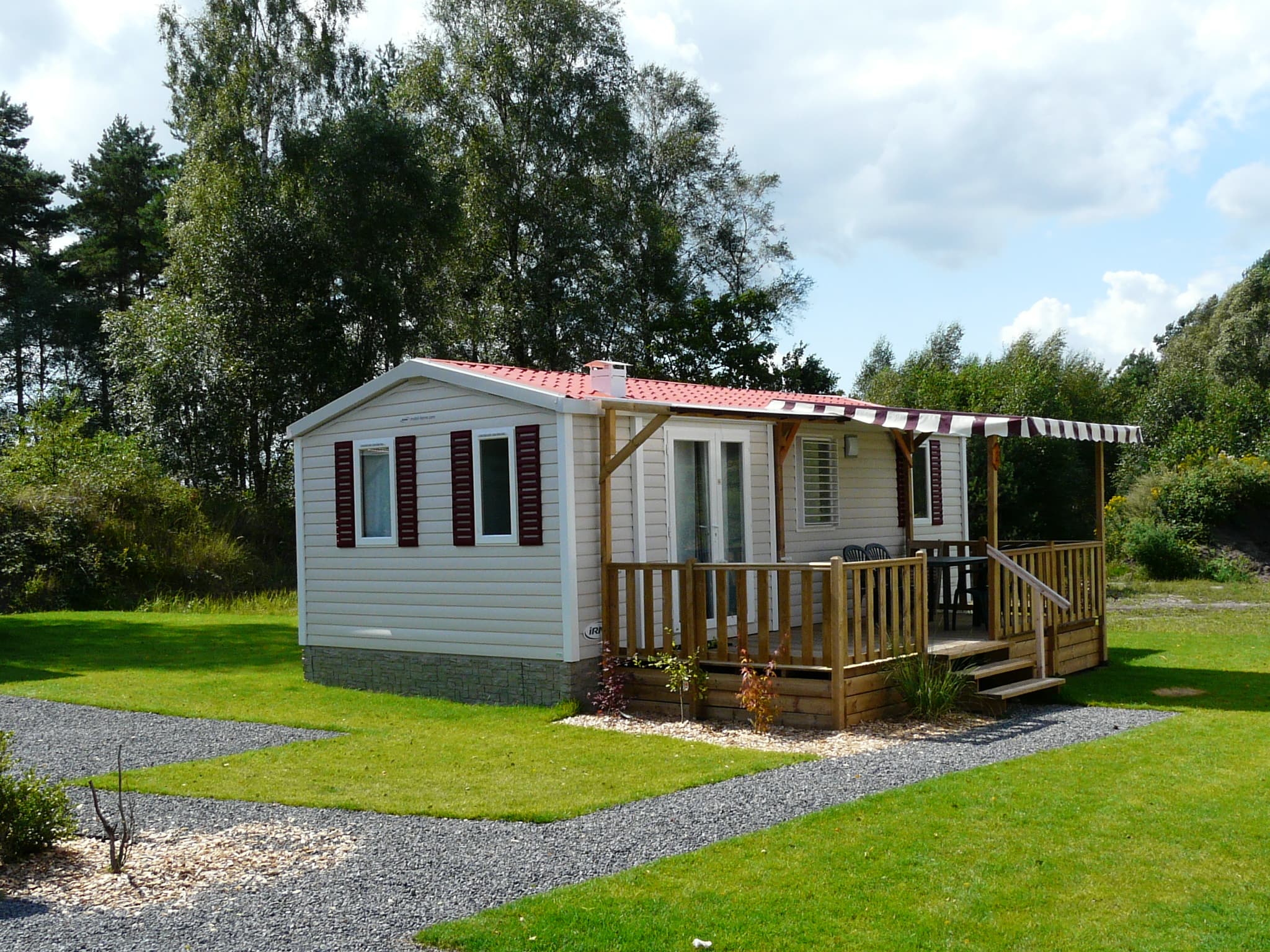 Mobilheim Campingplatz Auf dem Simpel