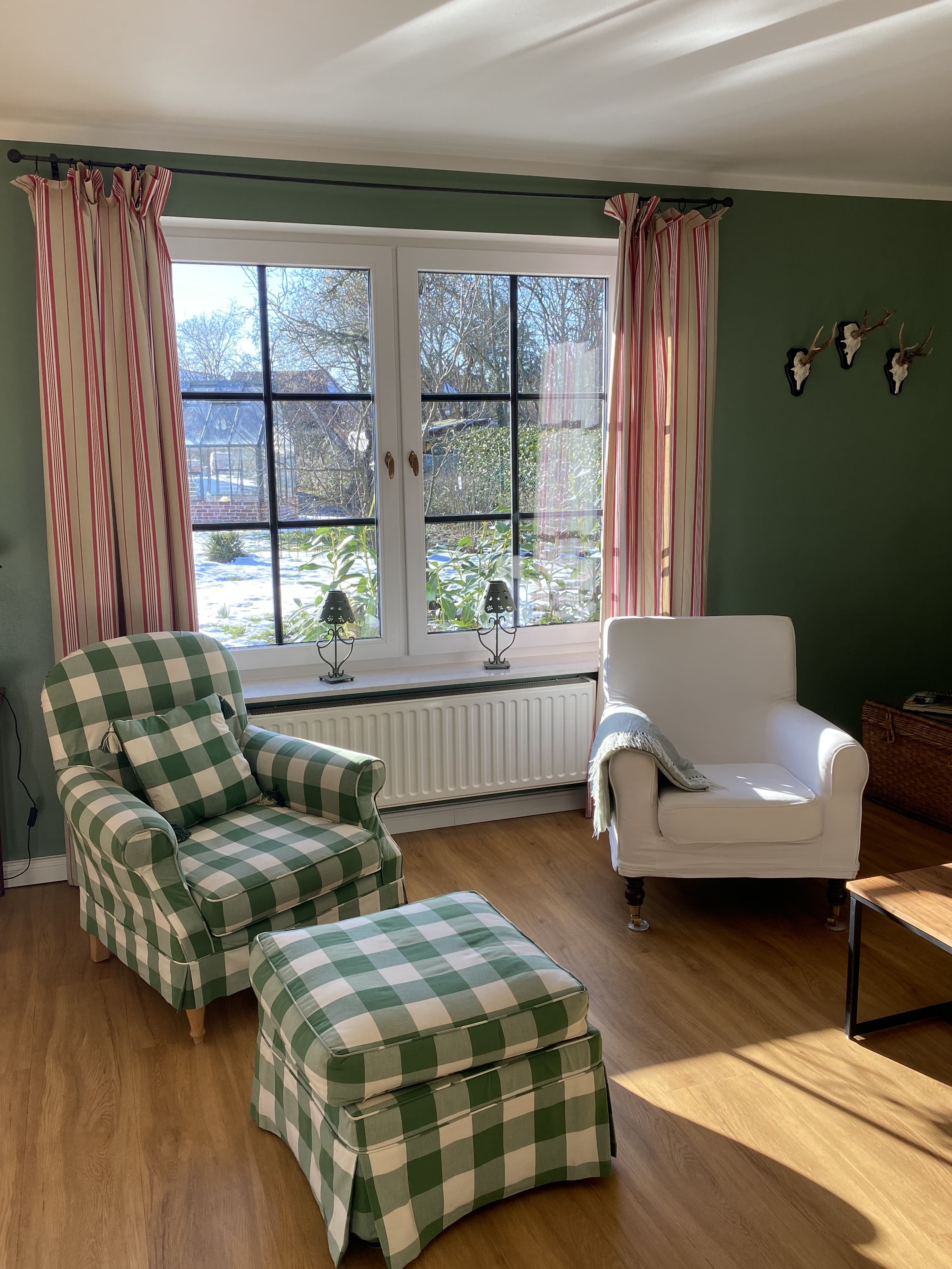 Wohnzimmer Ferienhaus Bothmer Schwarmstedt