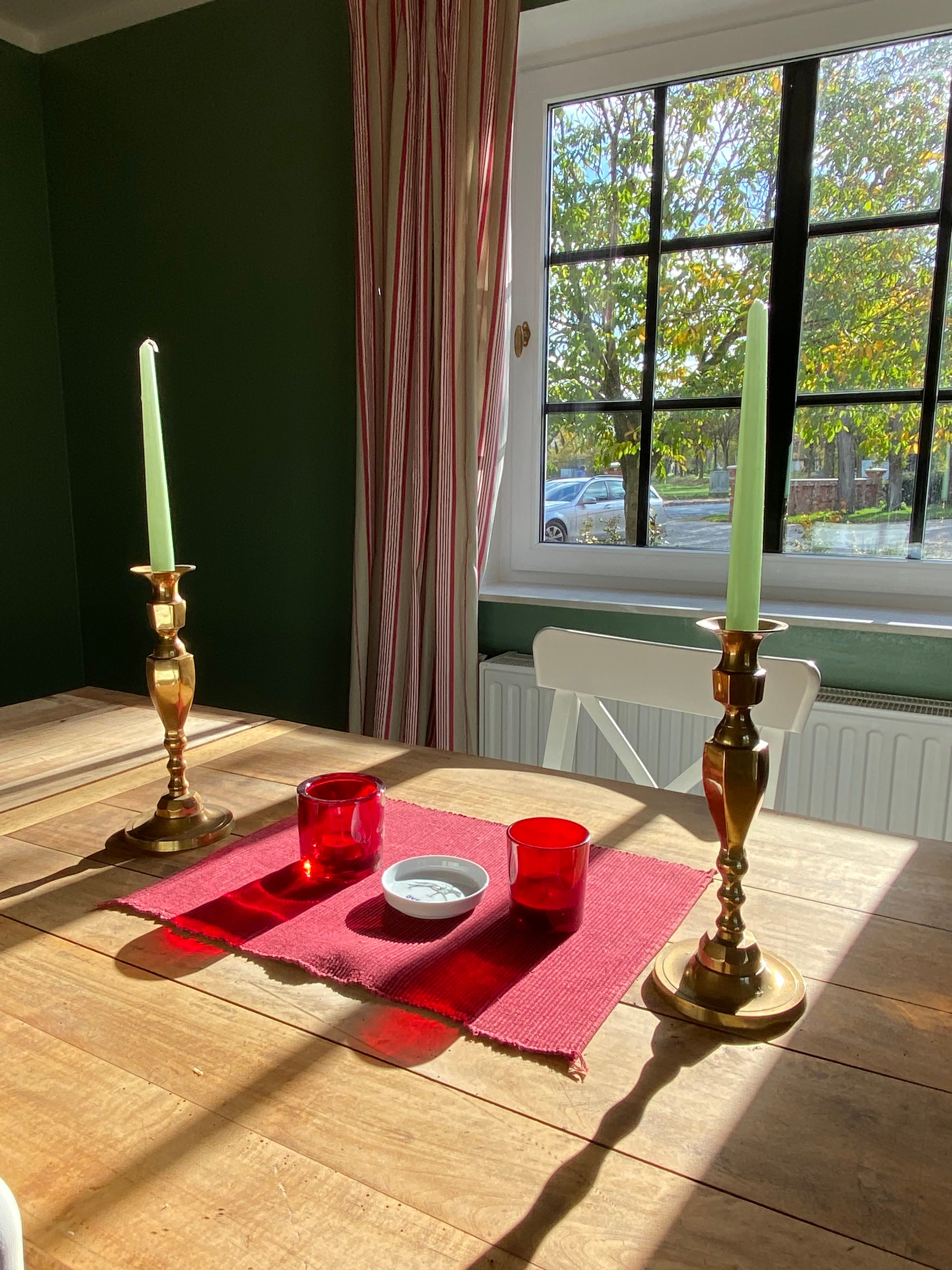 Esstisch Kerzenleuchter Ferienhaus Bothmer Schwarmstedt