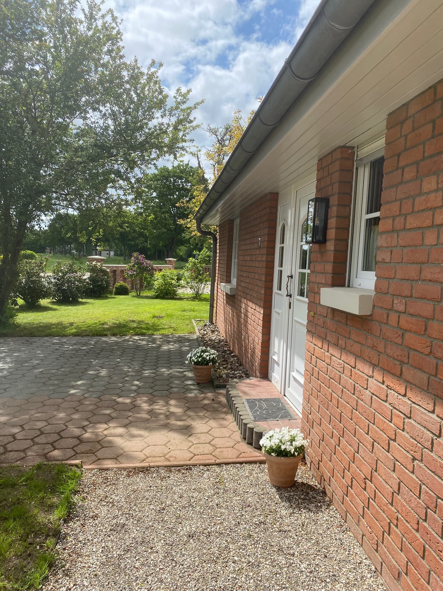 Hauseingang Ferienhaus Bothmer Schwarmstedt