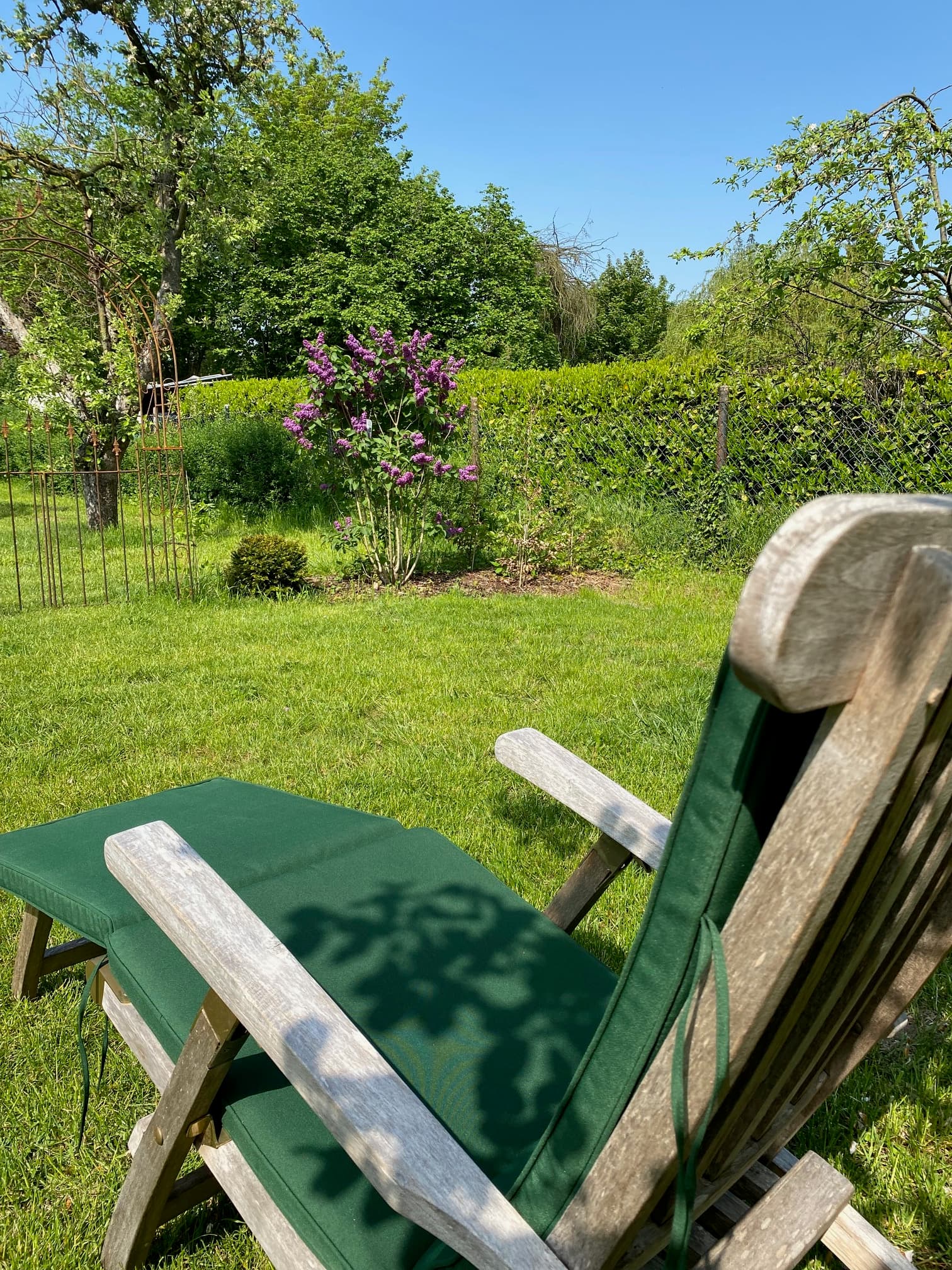 Garten Liegestuhl Ferienhaus Bothmer Schwarmstedt