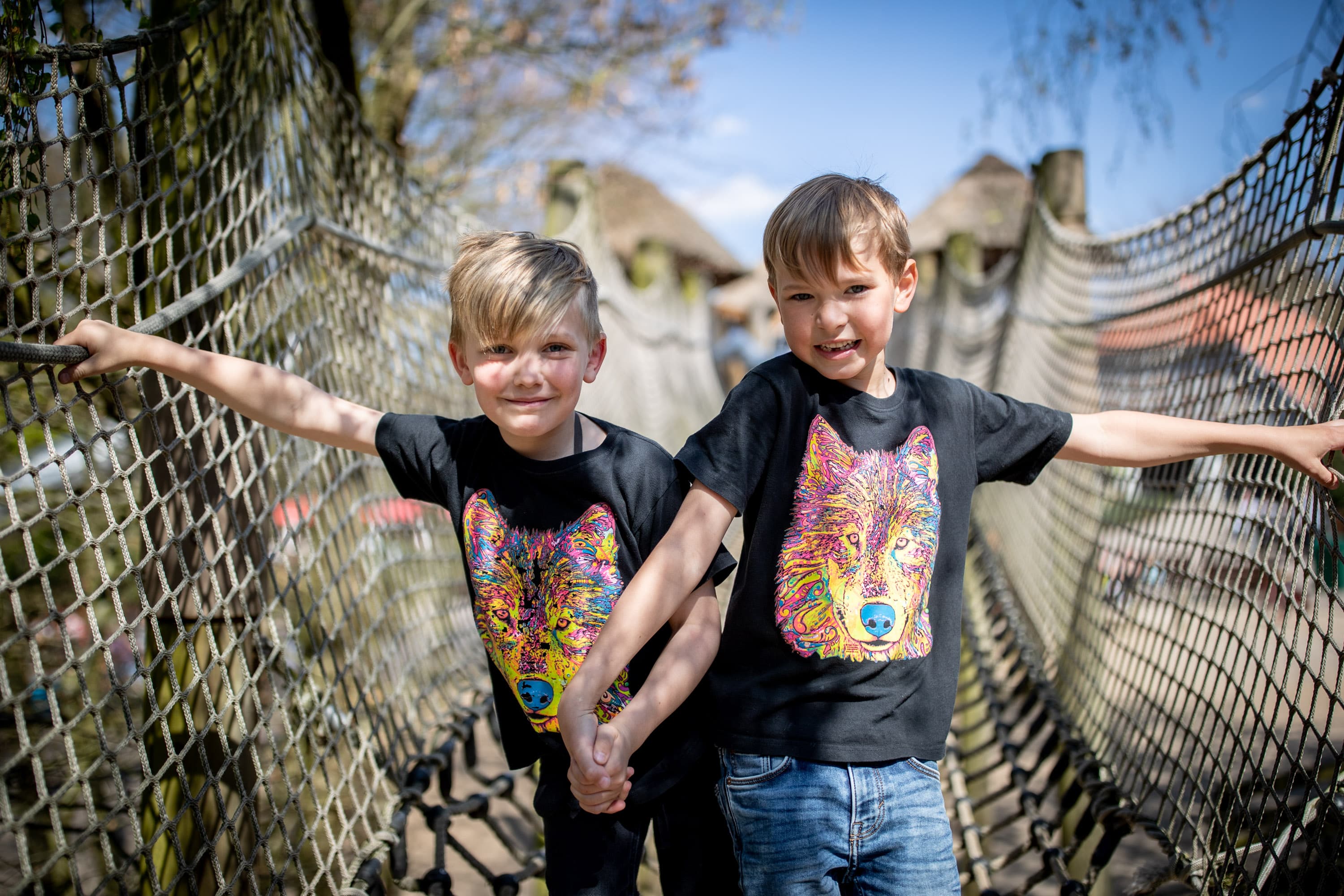 Im Wildpark Lüneburger Heide gibt es einen Spielplatz für Kinder